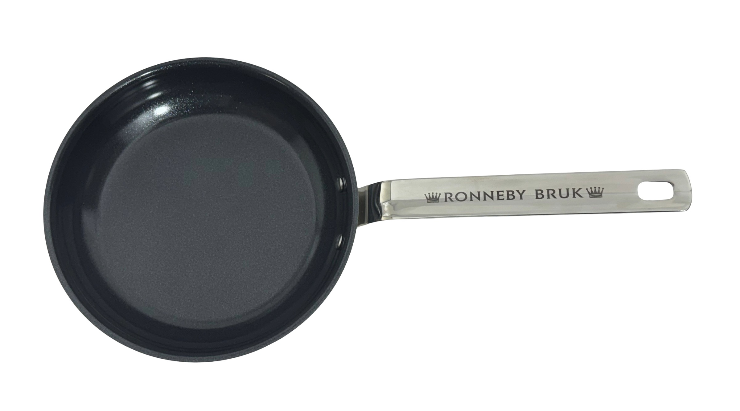 Ronneby Bruk Bratpfanne »INOX Keramikbeschichtete Edelstahl-Bratpfanne« Edelstahl 1 tlg. Edelstahl-Aluminium-Edelstahl-Kontruktion