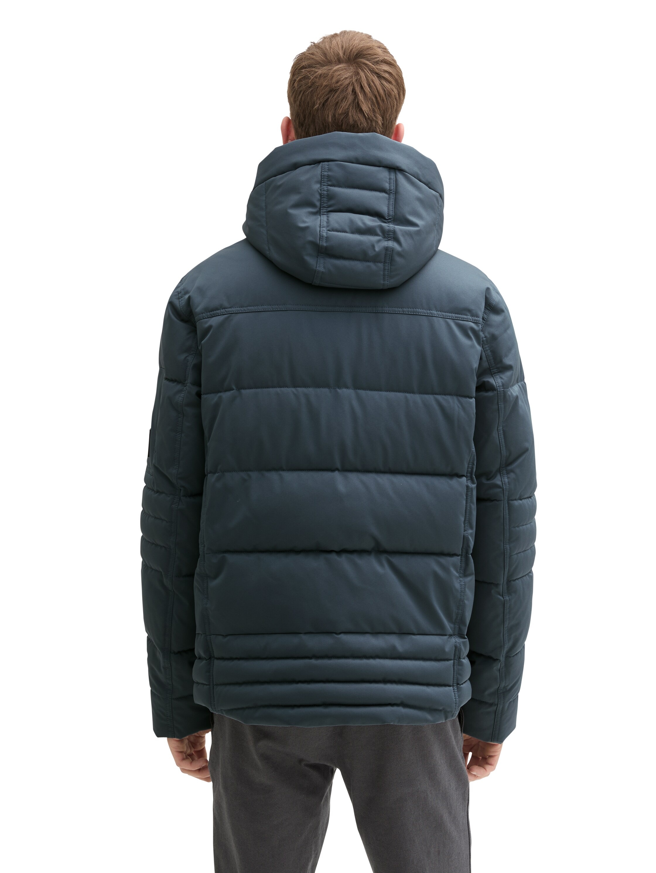 TOM TAILOR Steppjacke, mit Kapuze, mit Kapuze