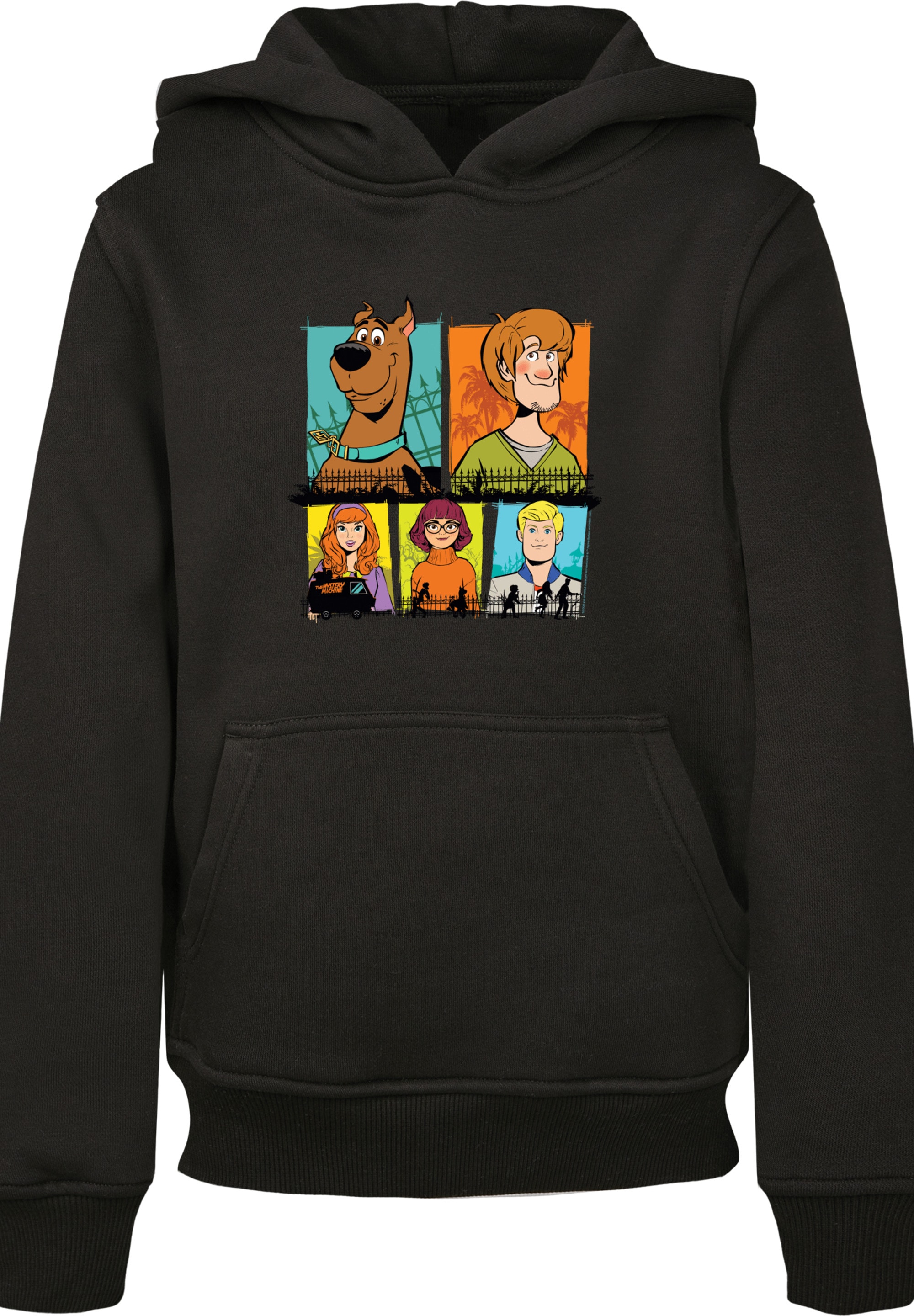 F4NT4STIC Sweatshirt »Scooby Doo Group Frames«, Unisex Kinder,Premium Merch,Jungen,Mädchen,Bedruckt