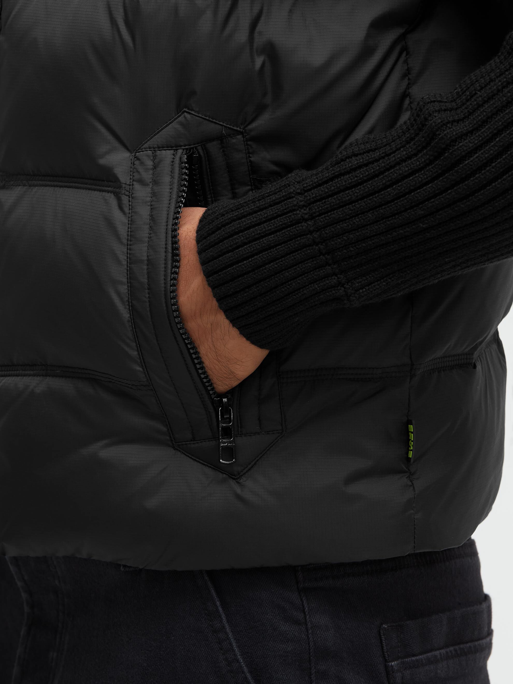 CAMP DAVID Winterjacke mit Kapuze mit abnehmbaren Ärmeln
