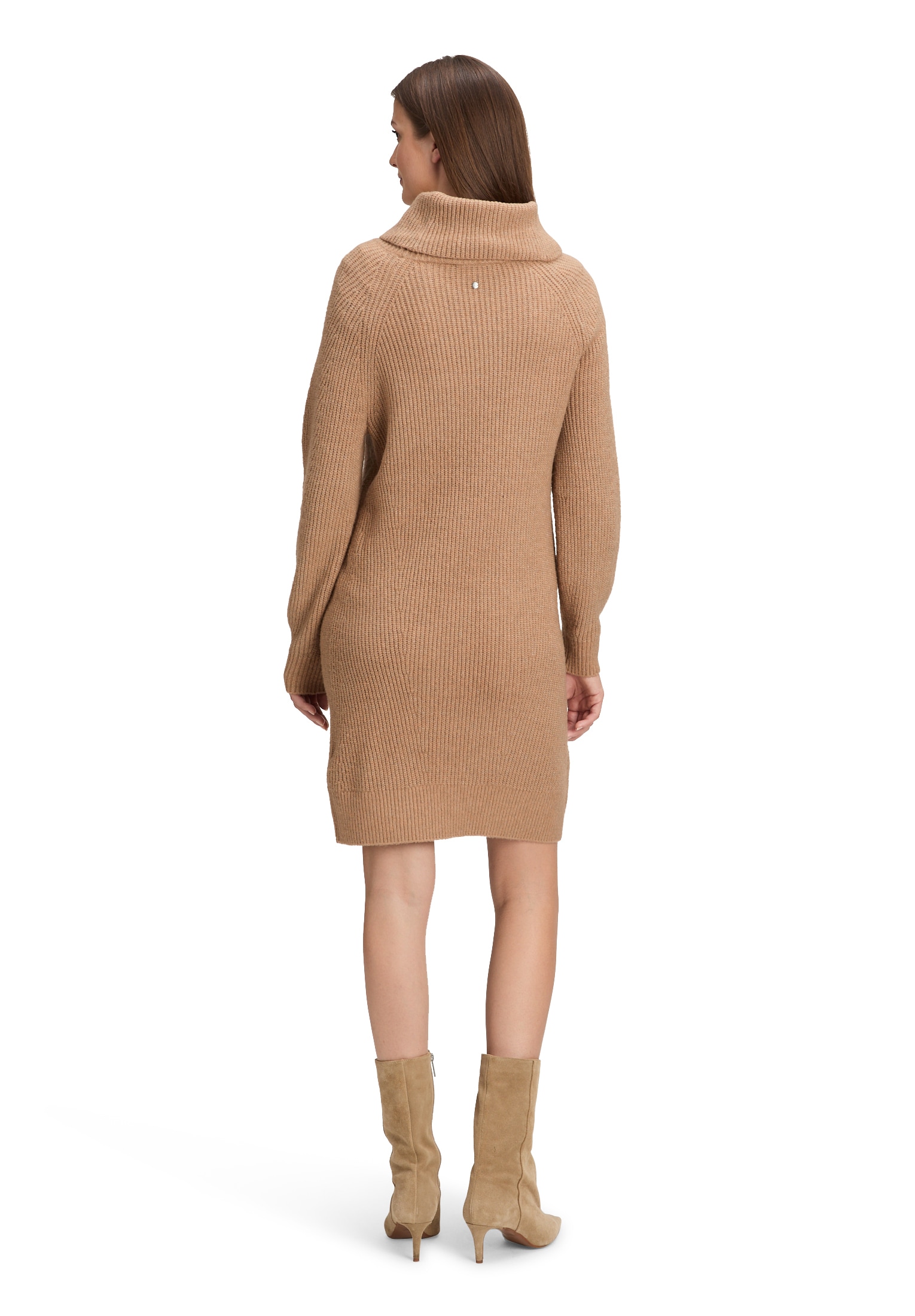 Betty&Co Strickkleid »Betty & Co Damen Strickkleid mit hohem Kragen«