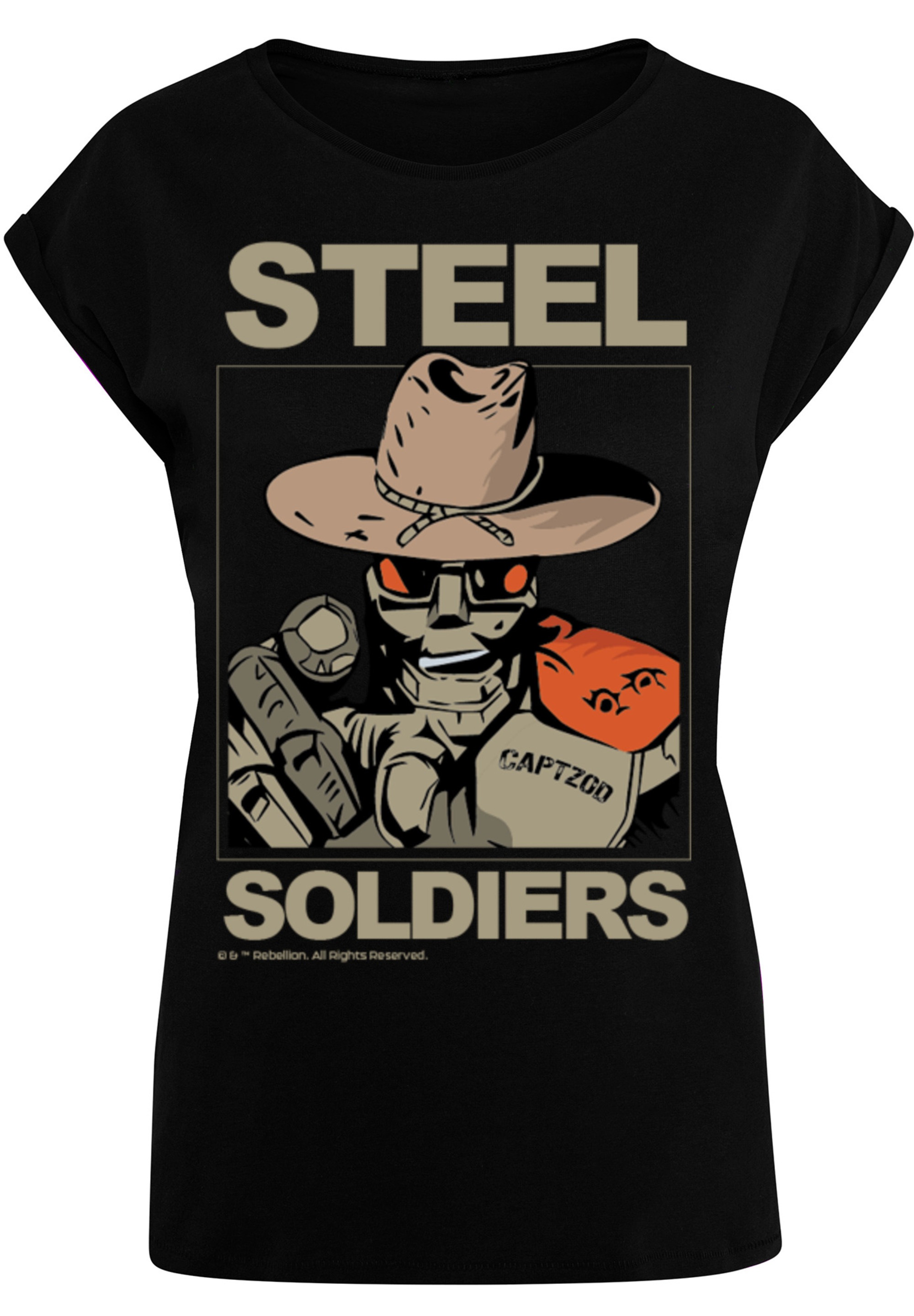 F4NT4STIC T-Shirt "Retro Gaming STEEL SOLDIERS", Print günstig online kaufen