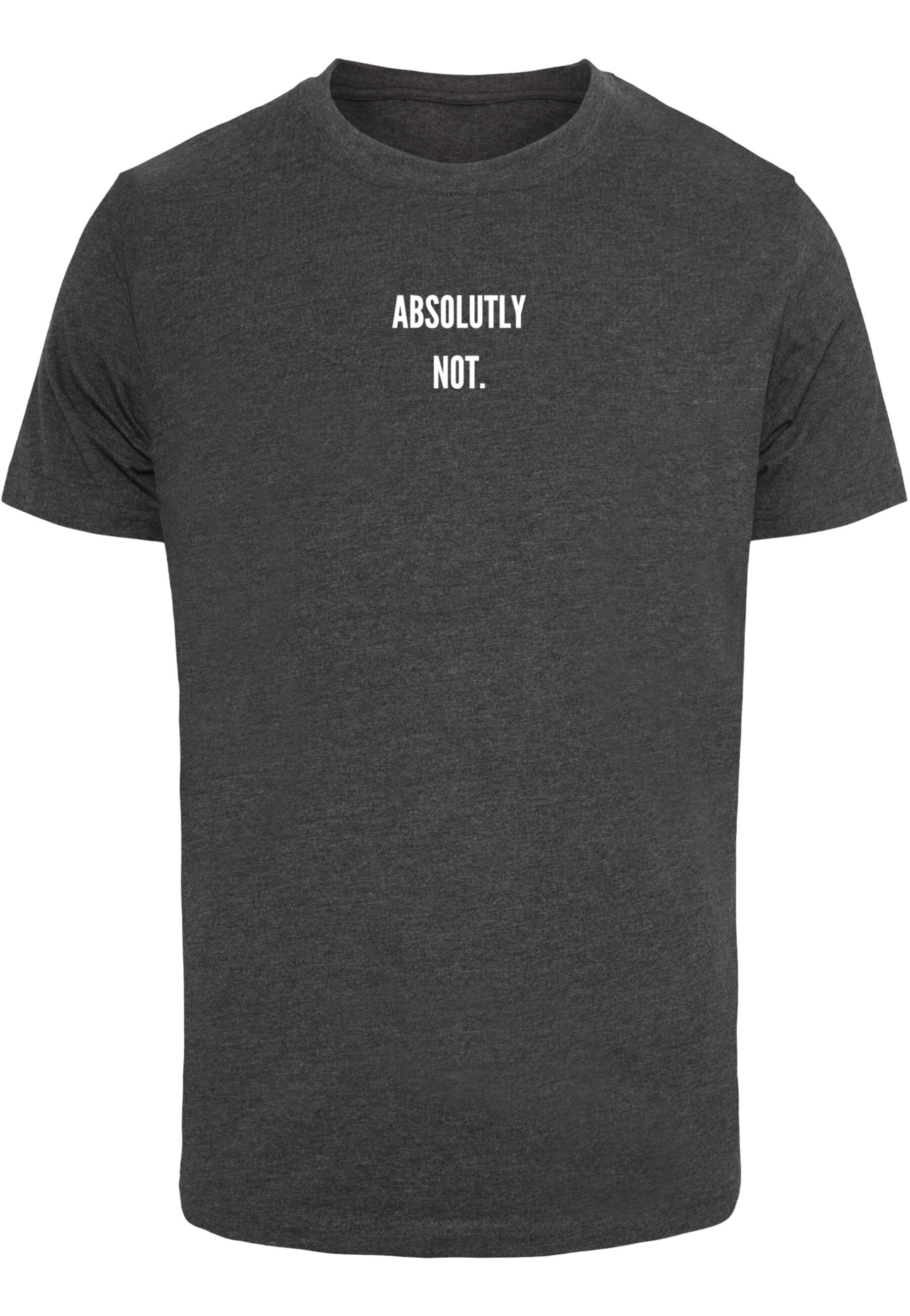 MisterTee T-Shirt "MisterTee Herren Absolutely Not Tee", (1 tlg.) günstig online kaufen