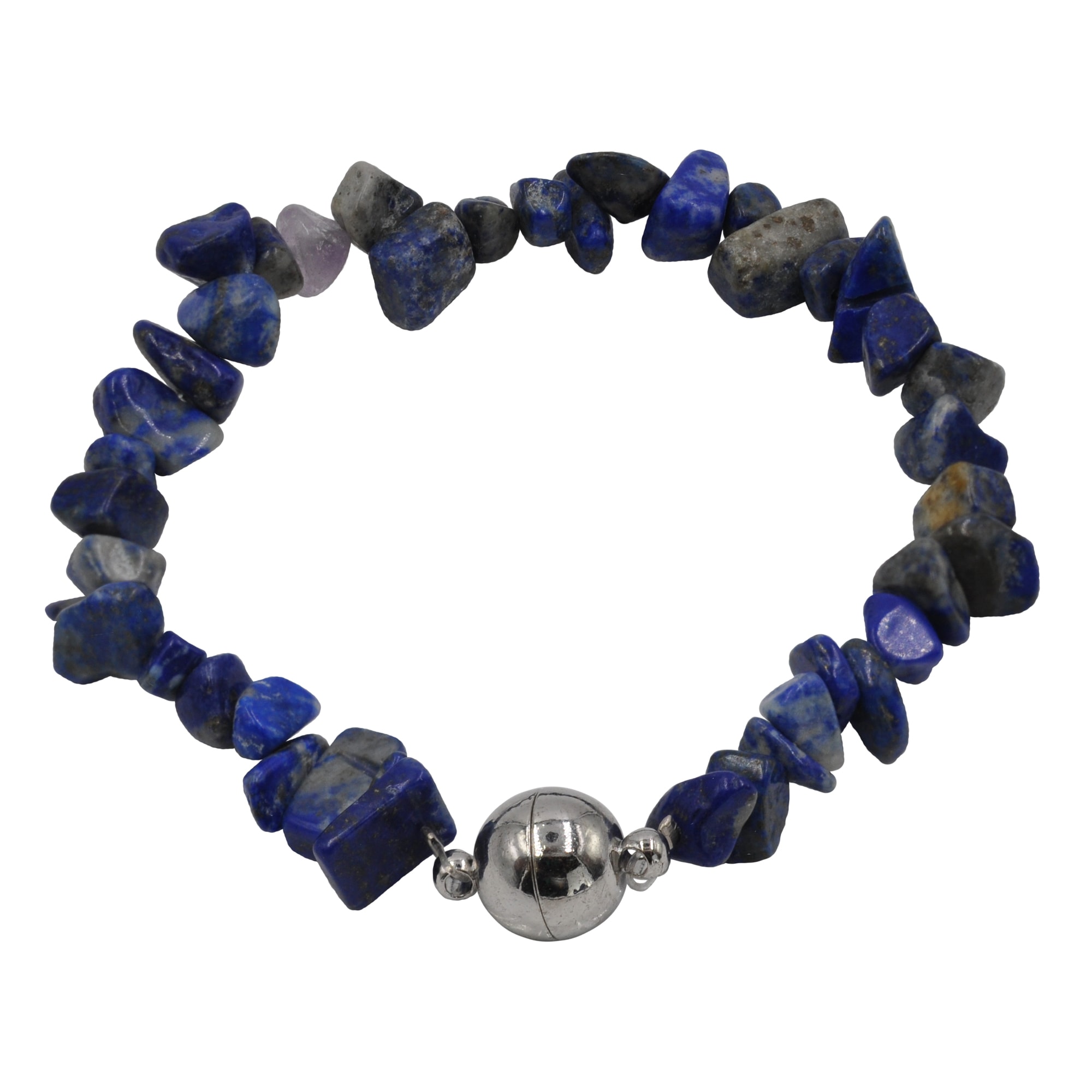 Armband »Splitter- Lapislazuli blau«