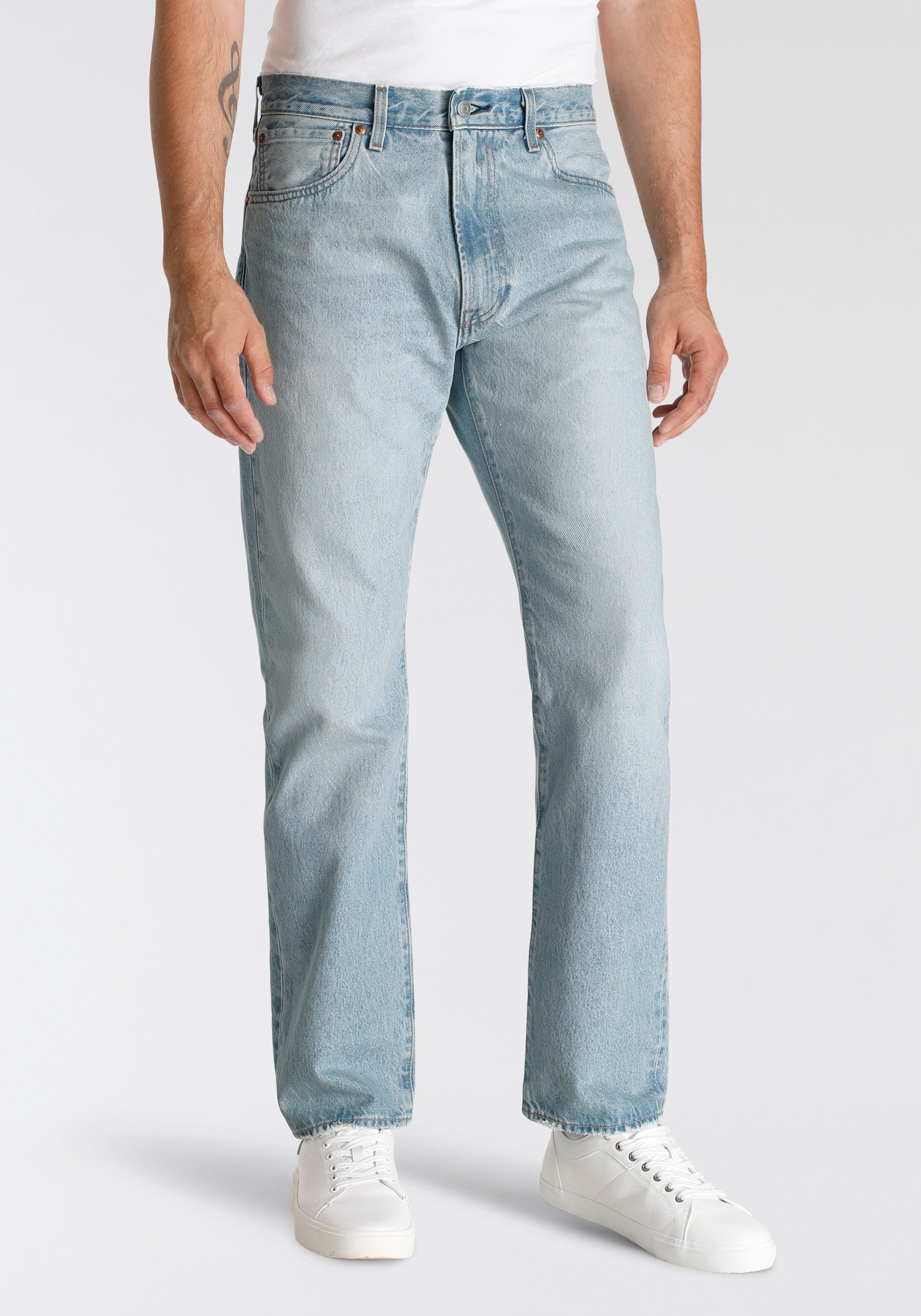 Levi's® Straight-Jeans »551Z AUTHENTIC«, mit Lederbadge