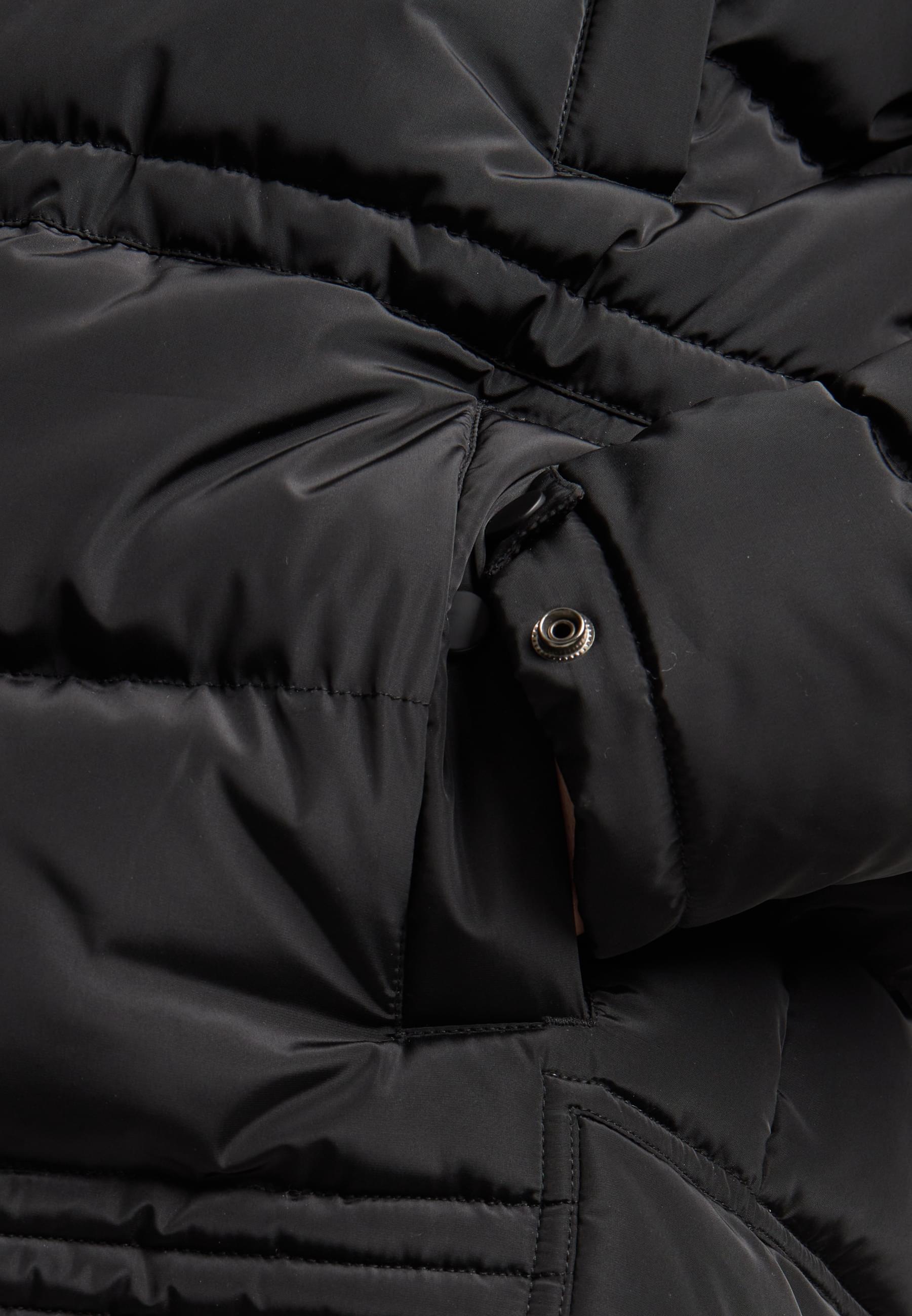 URBAN CLASSICS Winterjacke »Urban Classics Puffer Jacket With Detachable Fur Collar«, (1 St.), ohne Kapuze