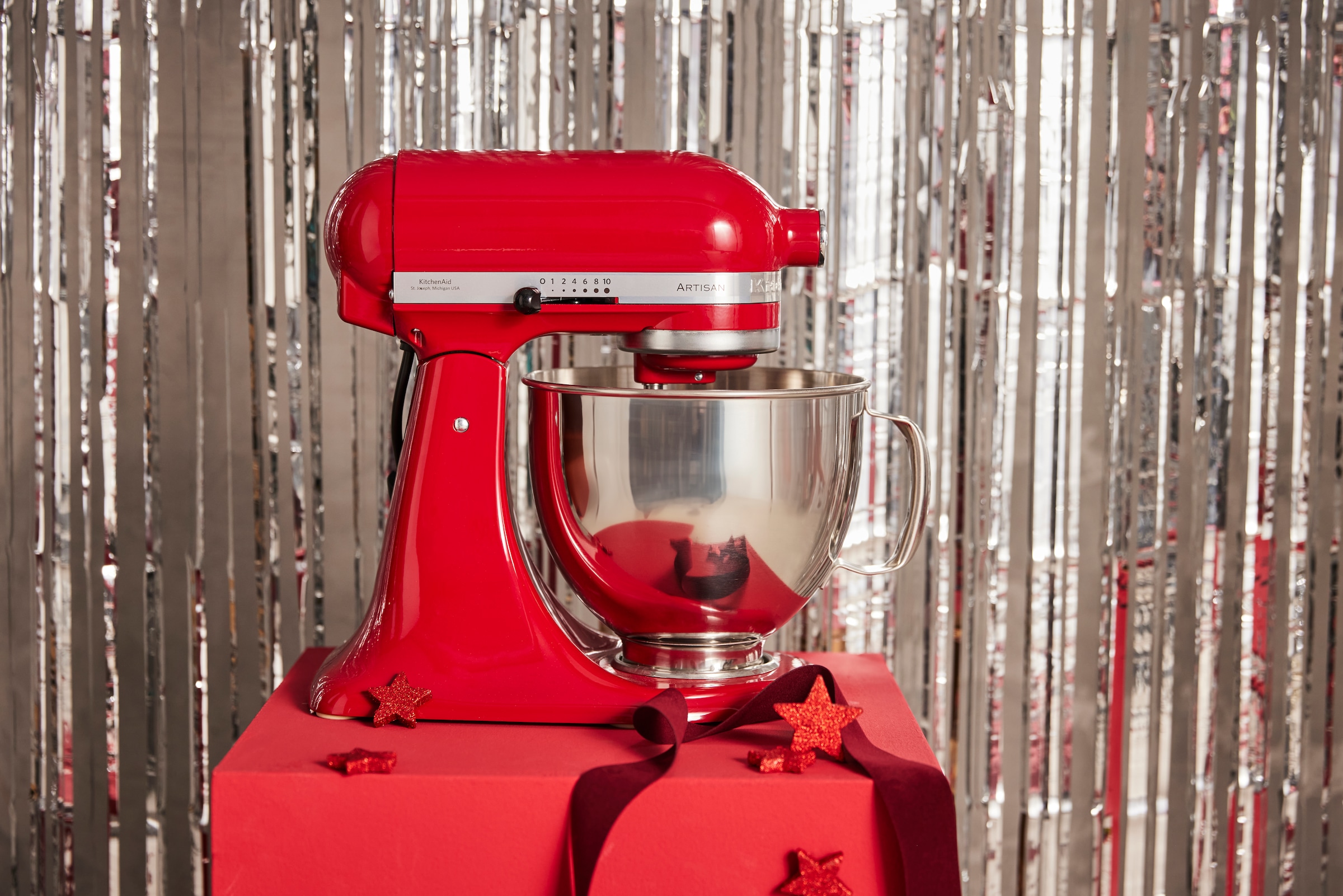 KitchenAid Küchenmaschine »5KSM125EBM SCHWARZ MATT«, Gratis Fleischwolf, Schüssel, Spritzgebäckvorsatz (Wert: ca.238,- UVP)