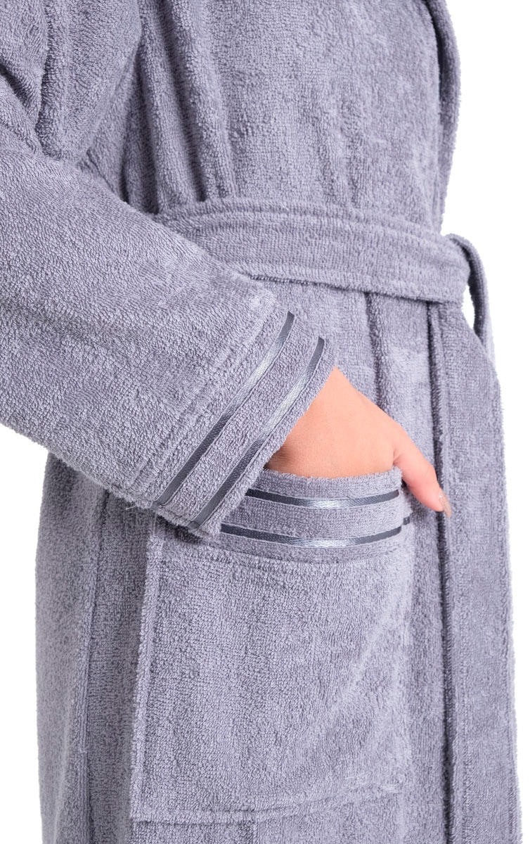 Bruno Banani Damenbademantel "Clement, ideal für Sauna & Spa, Hotelbademant günstig online kaufen