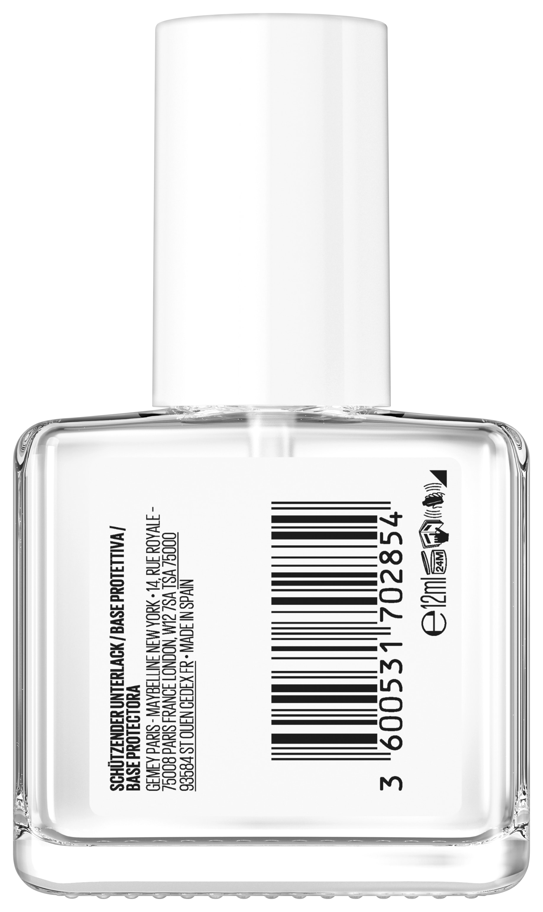 MAYBELLINE NEW YORK Unterlack »SUPER STAY STRENGHT & PROTECT PROTECTING BASE COAT« glänzend