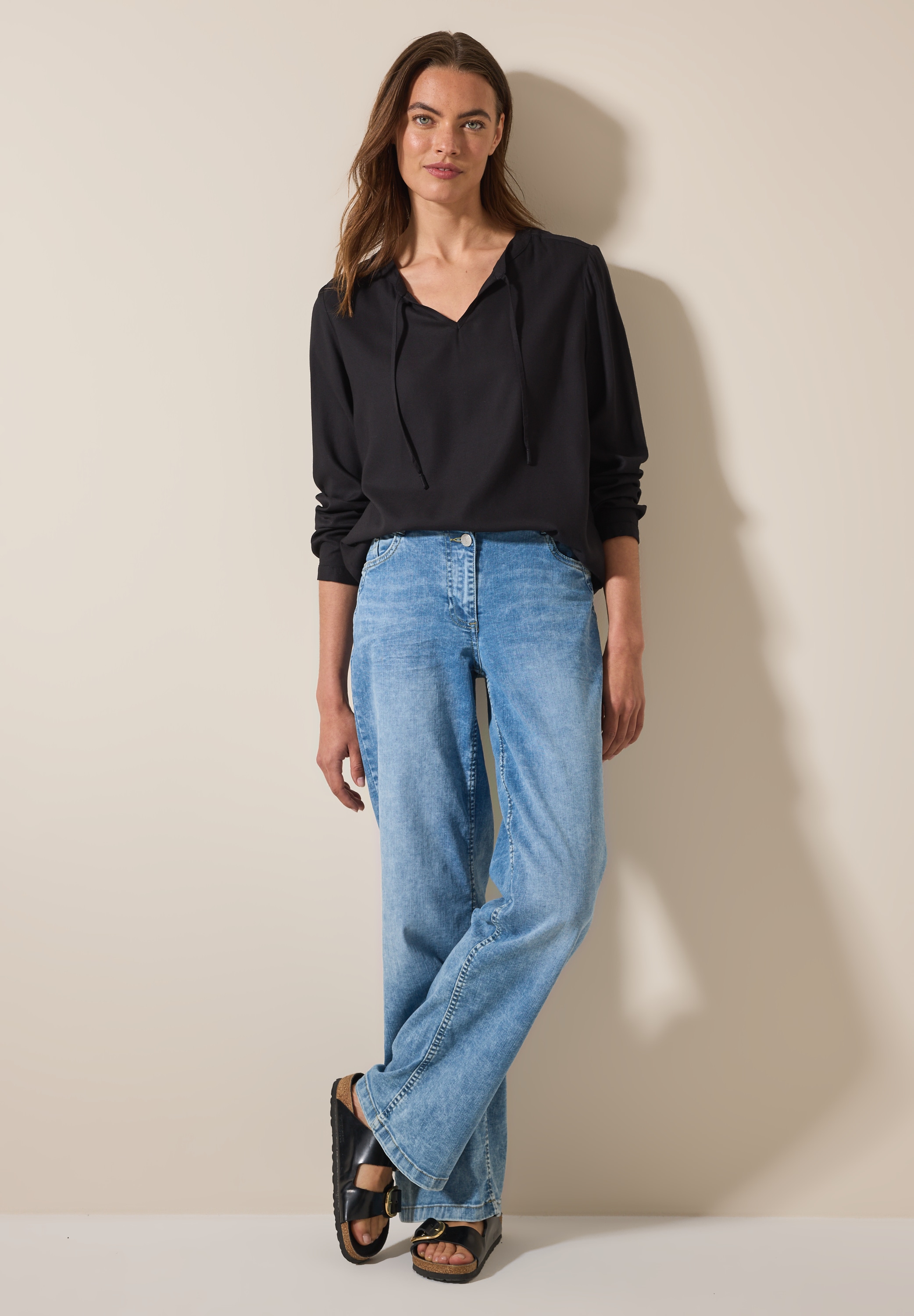 Cecil Shirtbluse, aus softer Viskose