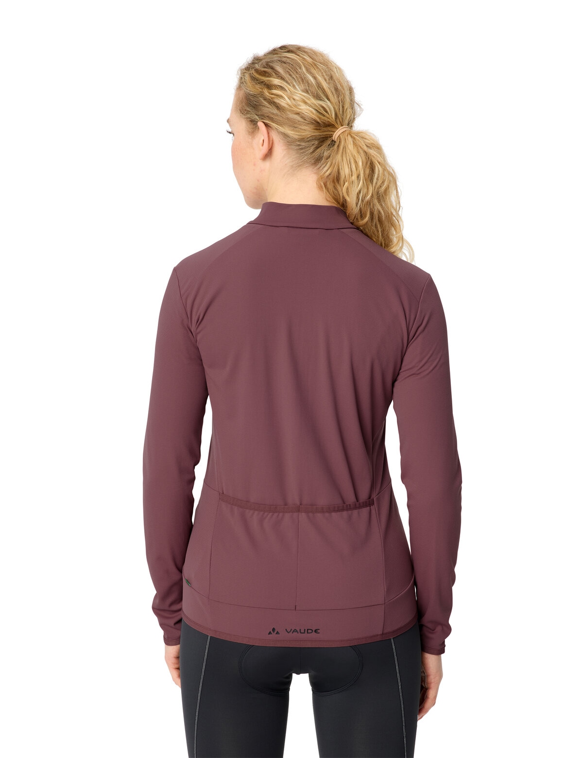 VAUDE Radtrikot »WOMEN'S MATERA LS TRICOT II« mit zwei offenen Rückentaschen, in weicher, stretchiger Qualität