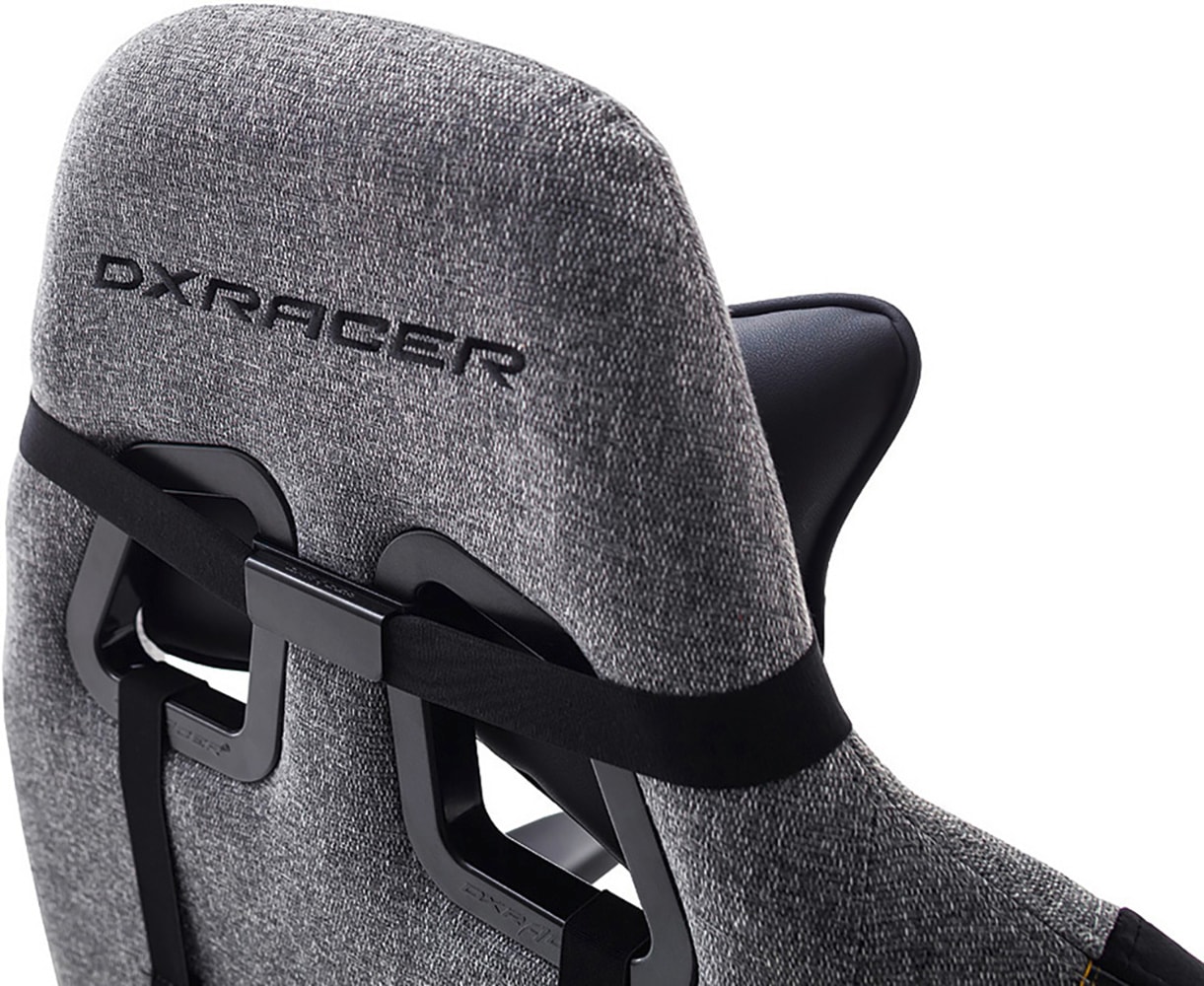 MCA furniture Gaming-Stuhl »DX Racer Formula Gamingchair«, (Set), 1 St., Stoff, Gaming,Racing,Design,Lordose,Kissen,Armlehne,drehbar,verstellbar