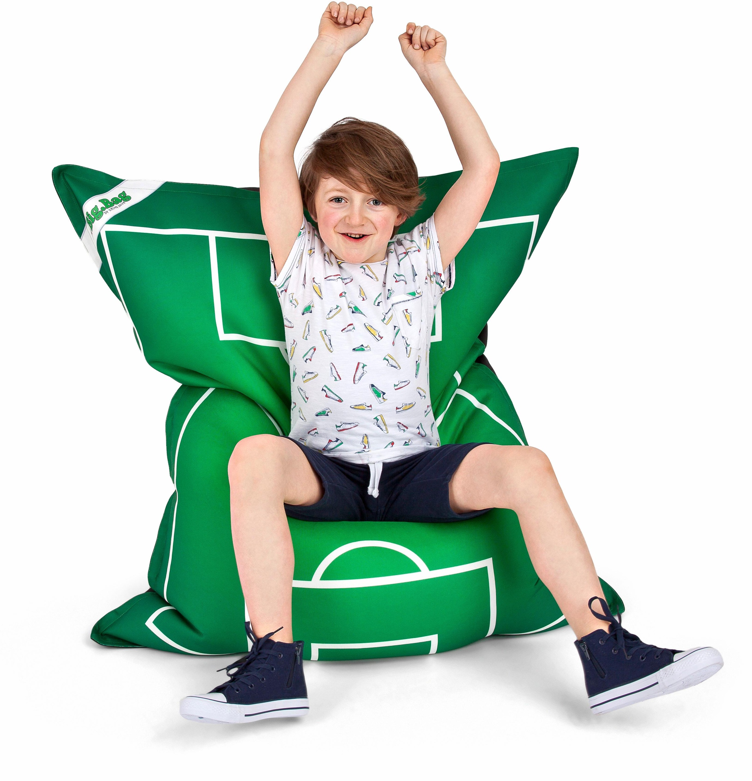 Sitting Point Sitzsack »Little BigBag Soccer«, Digitaldruck auf Rechnung |  BAUR