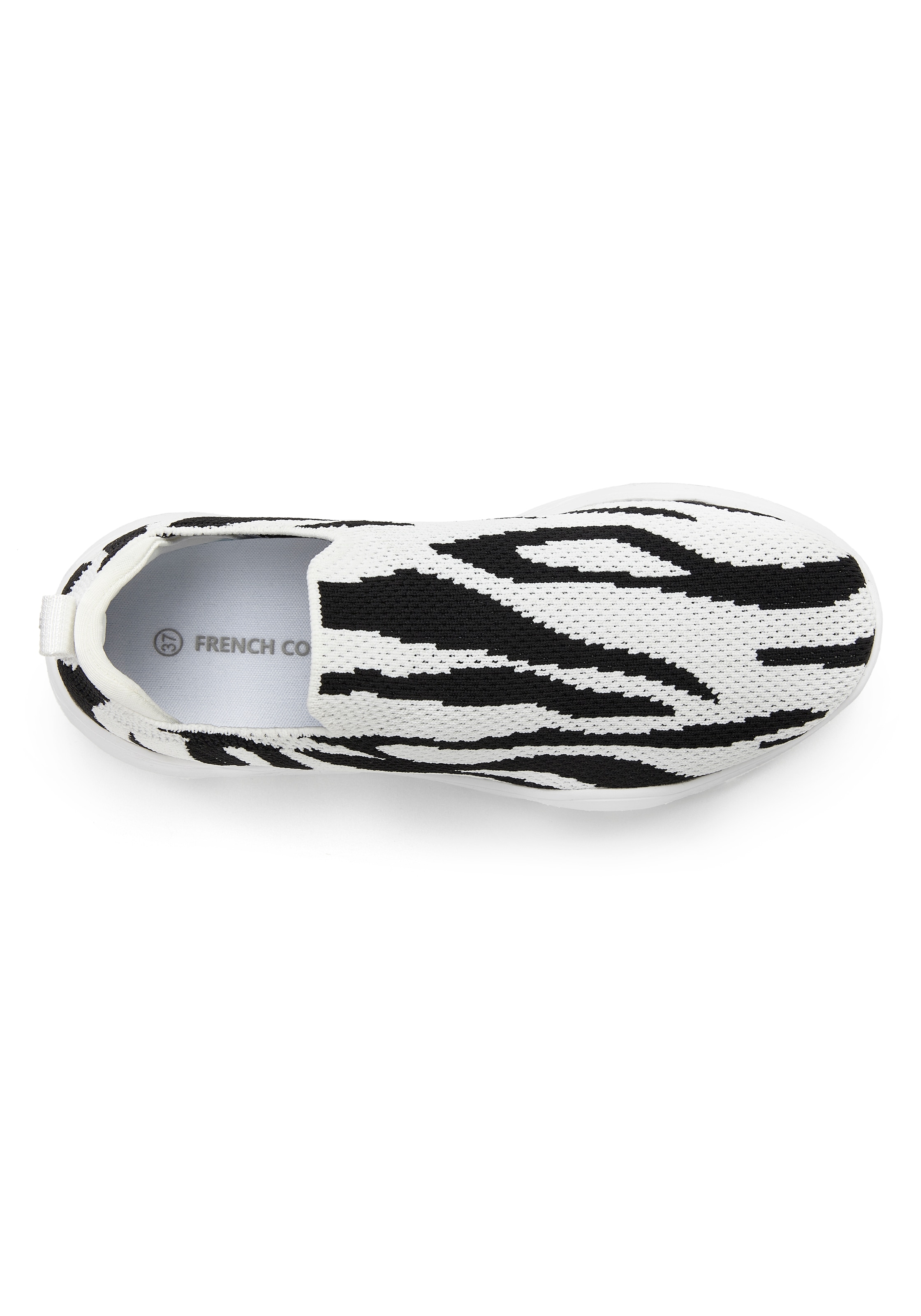 French Connection Sneaker »Slipper, Halbschuh, Freizeitschuh, Slip-On-Sneaker,«  zum Reinschlüpfen VEGAN