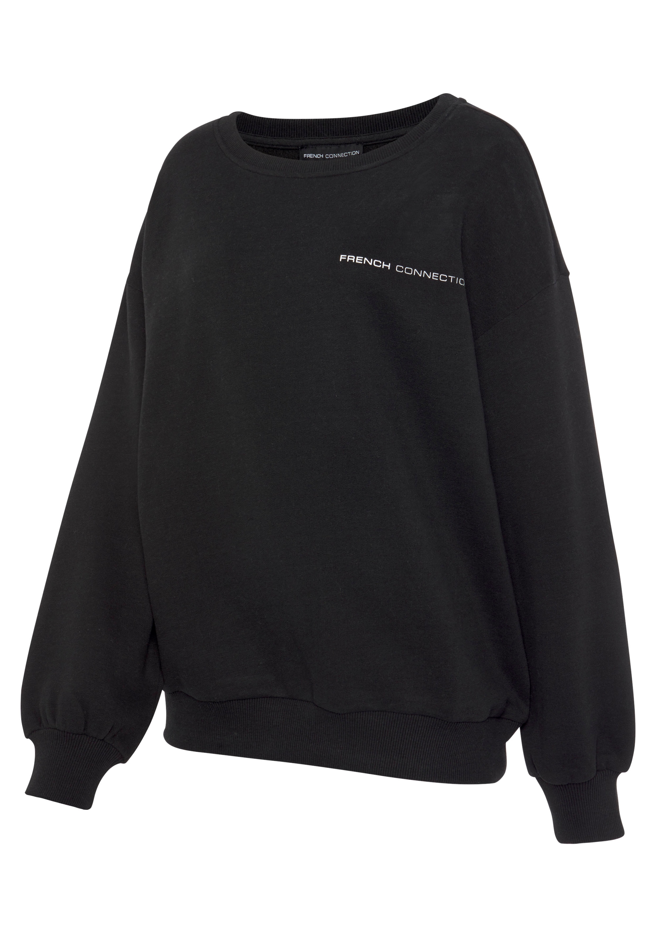 French Connection Sweatshirt, mit Schriftzug auf dem Rücken