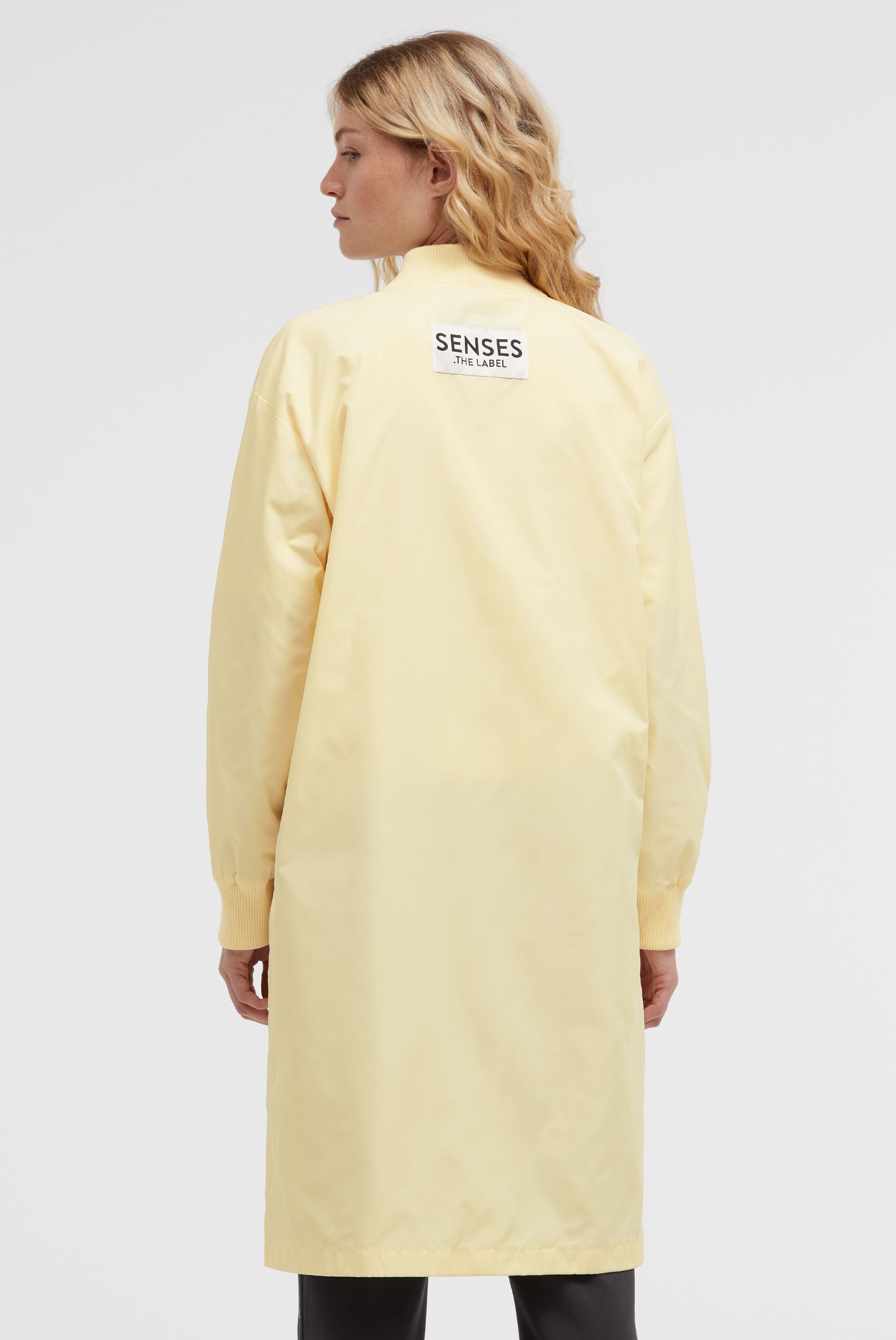 SENSES.THE LABEL Blouson ohne Kapuze mit Zwei-Wege-Reißverschluss