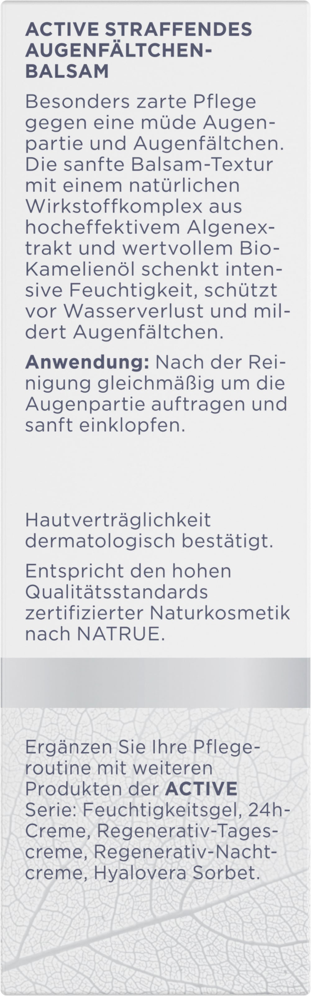 »Active | BAUR Augencreme Augenfältchenbalsam« online kaufen HELIOTROP