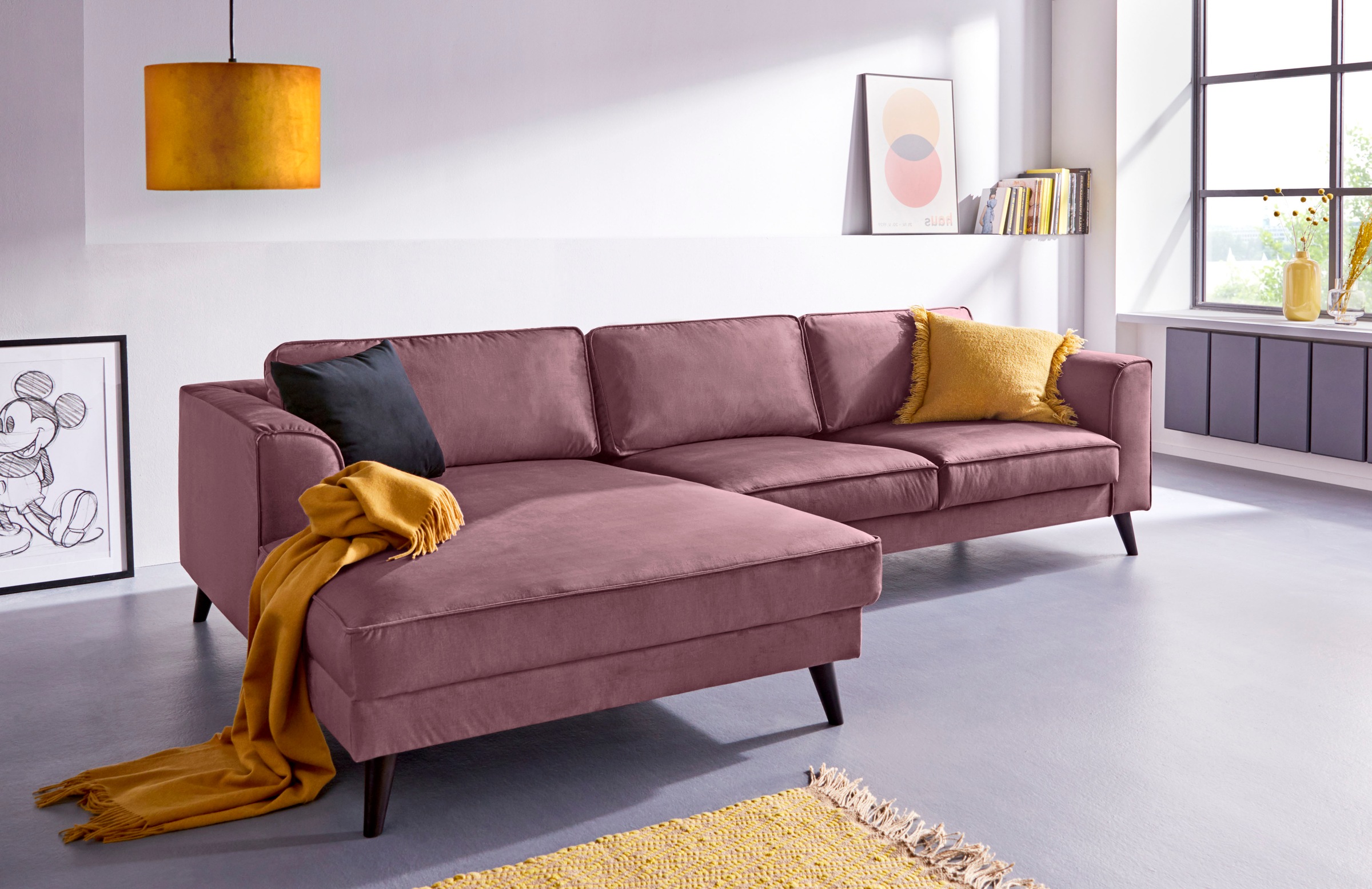 INOSIGN Ecksofa »Lumber Jack, L-Form«, in moderner Optik