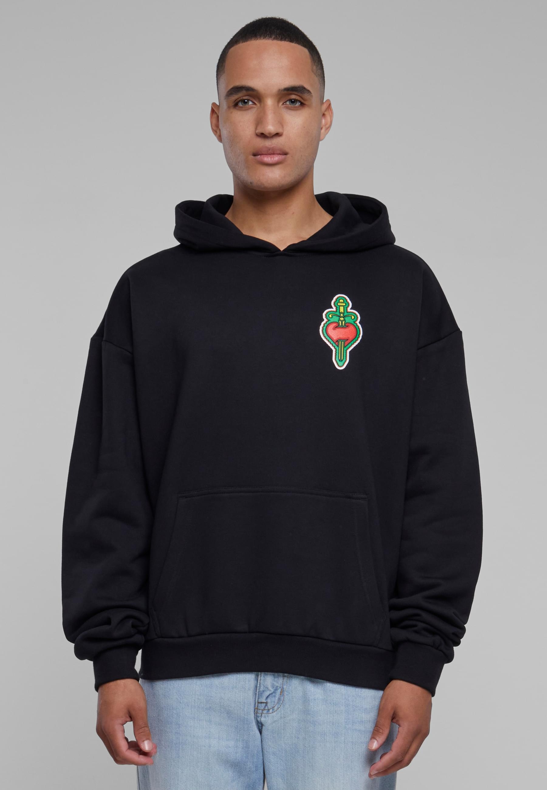 Upscale by Mister Tee Kapuzensweatshirt »Upscale by Mister Tee Herren Santa Monica Heavy Oversize Hoody«, (1 tlg.)