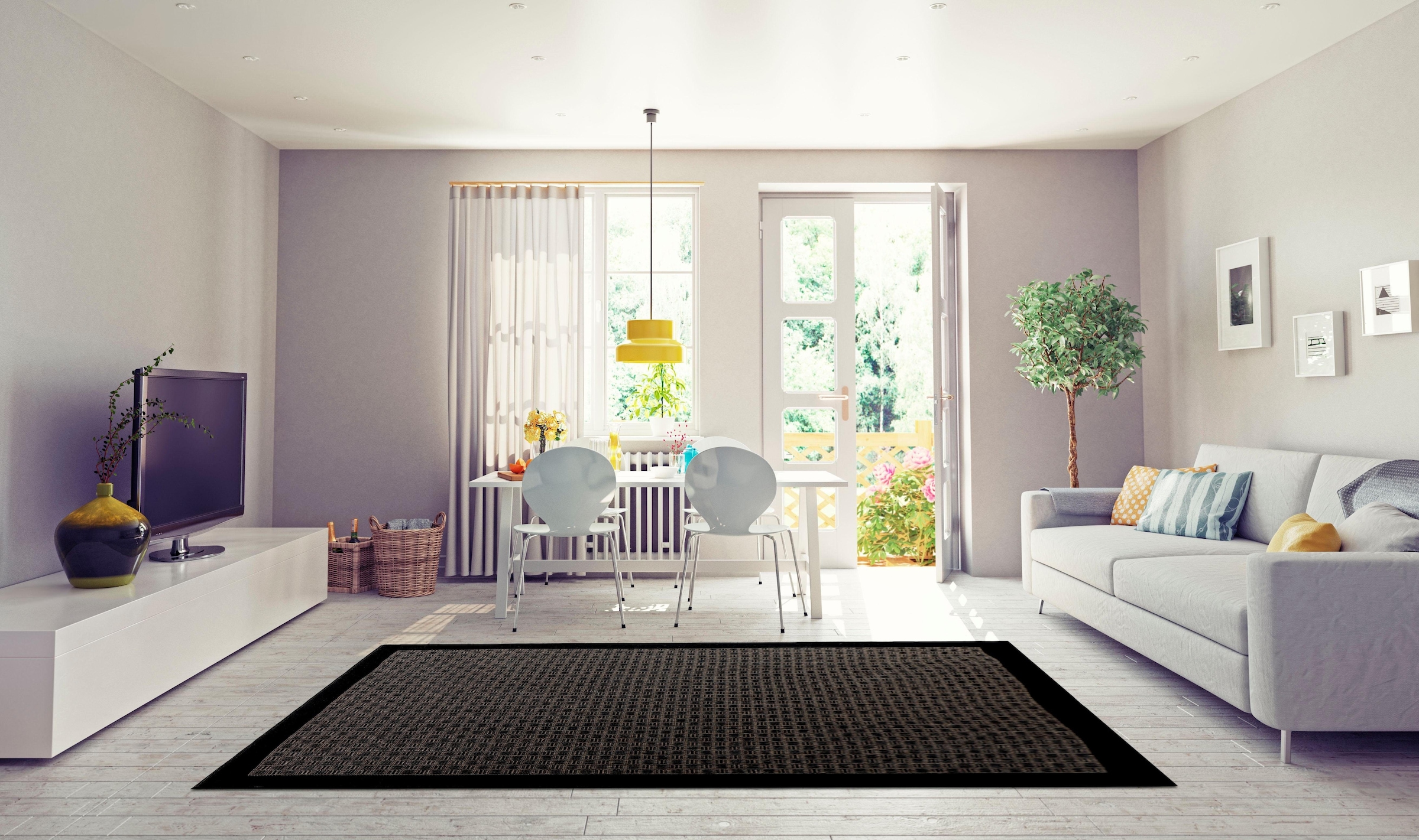 Teppich »Vidal«, rechteckig, In- und Outdoor geeignet, Wohnzimmer