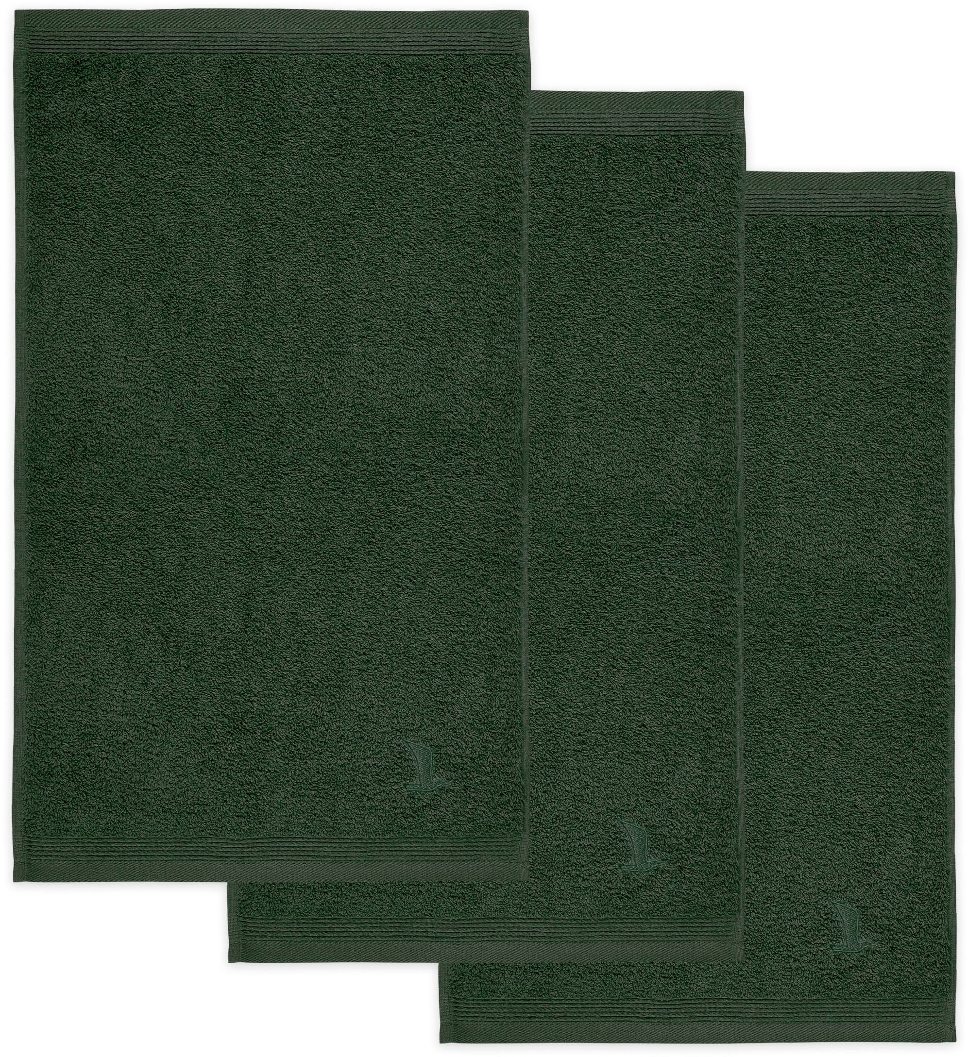 Möve Gästehandtücher "Superwuschel" Gästehandtücher Set mit Bordüre, 100% P günstig online kaufen