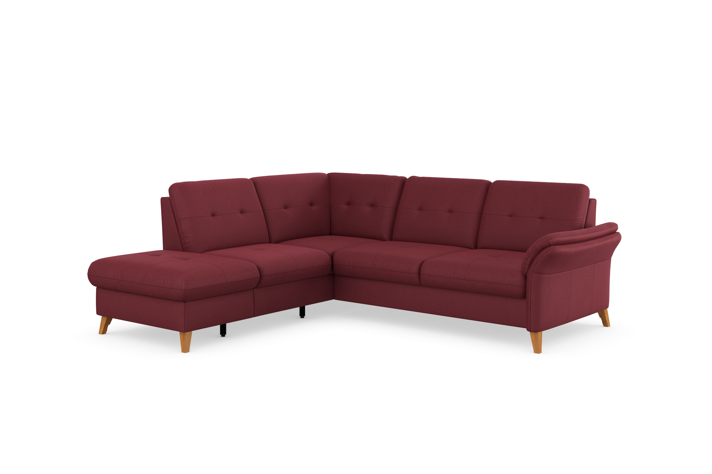 sit&more Ecksofa »Göteborg«, inkl. Sitztiefenverstellung, wahlweise mit Bettfunktion & Bettkasten