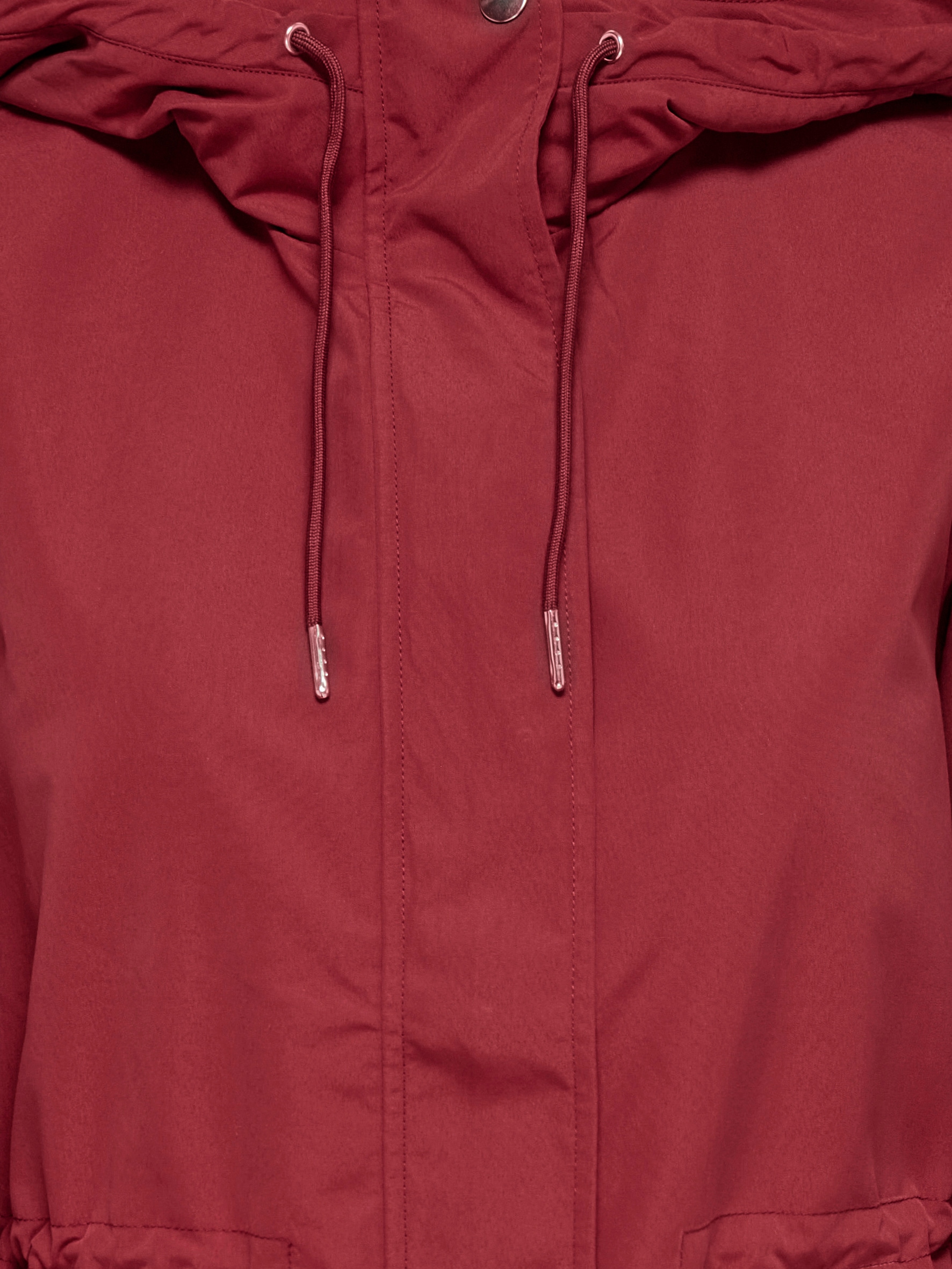 ONLY Parka »ONLASTA LIFE STRING PARKA OTW« mit Kapuze Kunstfaser