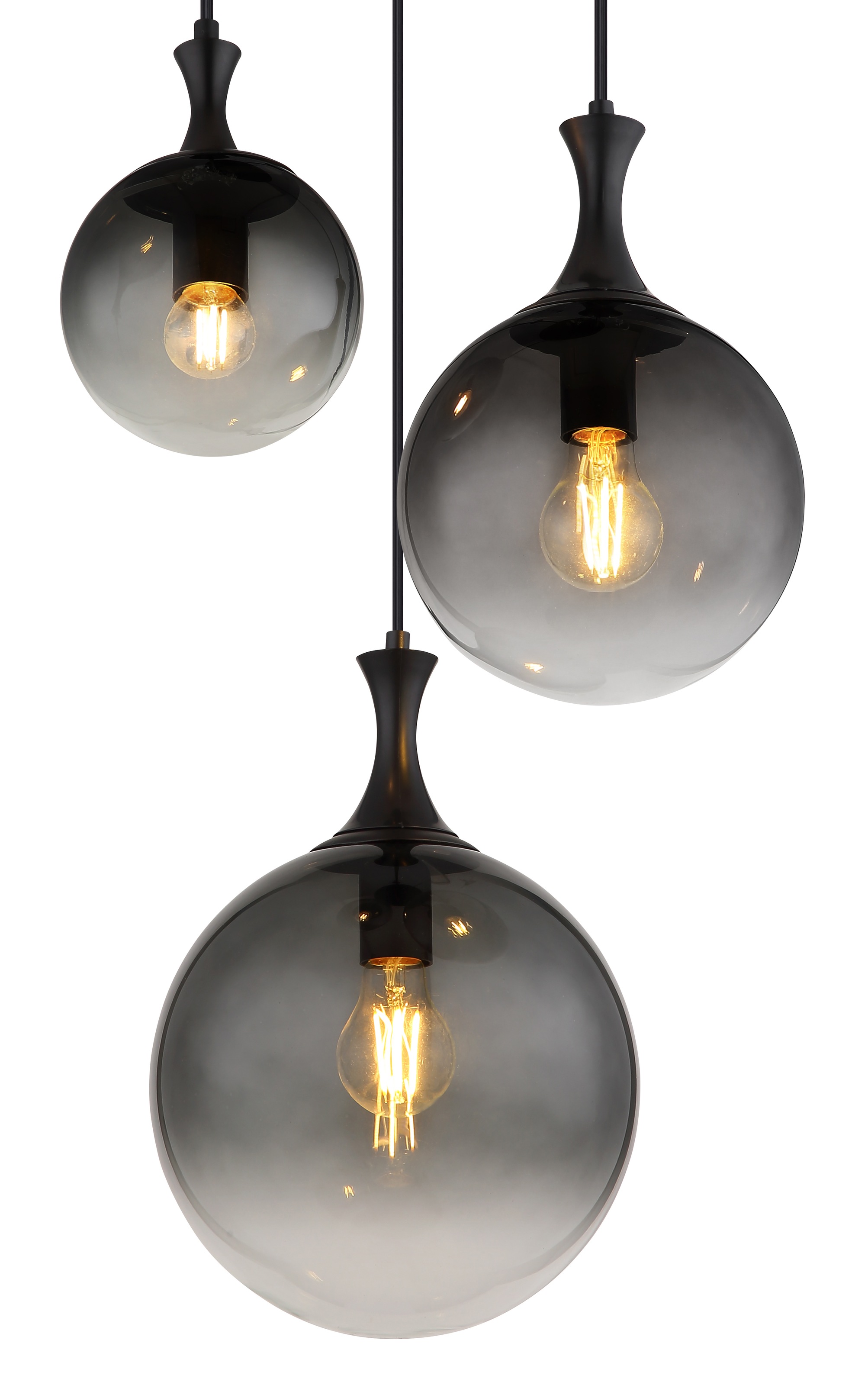 GLOBO LIGHTING Hängeleuchte »DALTON«, Leuchtmittel E27 | ohne Leuchtmittel, Hängelampe/Pendelleuchte/Esszimmer/Wohnzimmer/Esstisch
