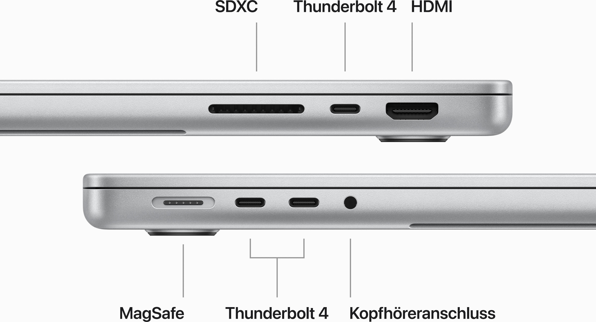 Apple Notebook »MacBook Pro 14''«, 35,97 cm, / 14,2 Zoll, Apple, M3 Max, 30-Core GPU, 1000 GB SSD