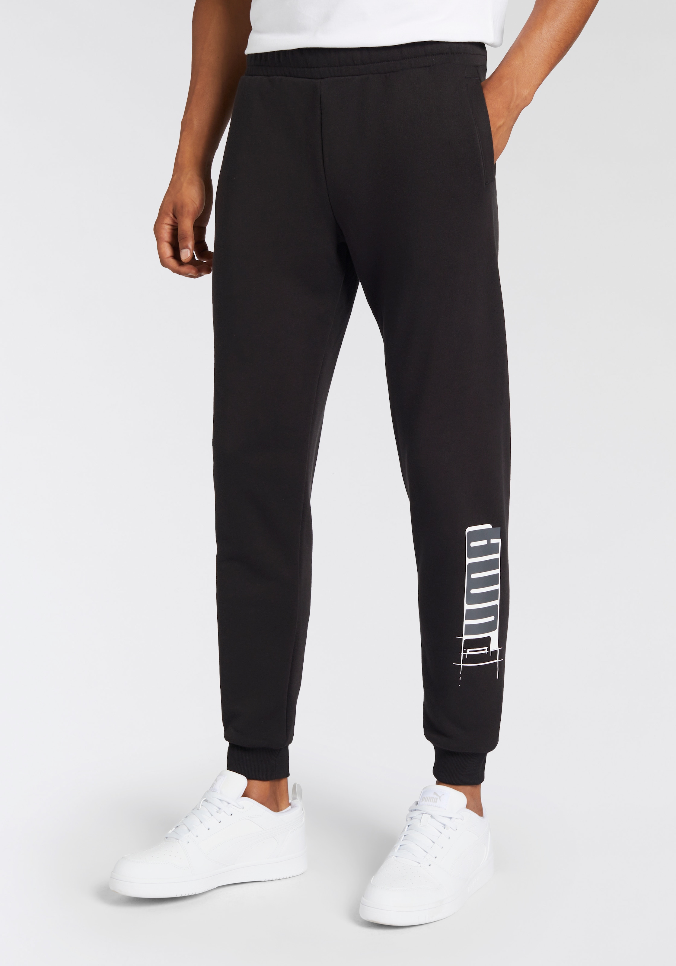 PUMA Trainingshose "ESS+ LOGO LAB SWEATPANTS TR CL" sportlicher Stil mit Pr günstig online kaufen