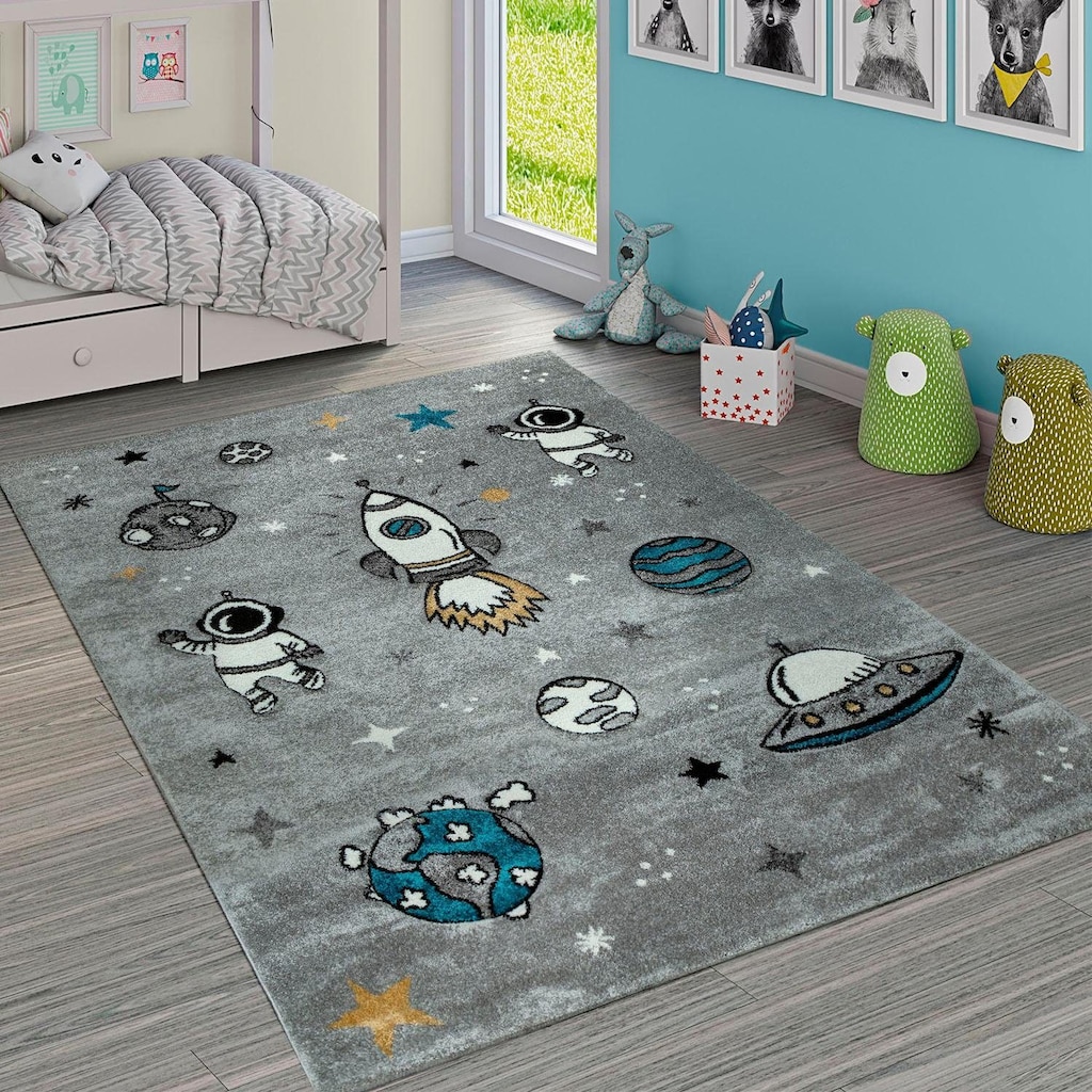 Paco Home Kinderteppich »Diamond 100«, rechteckig