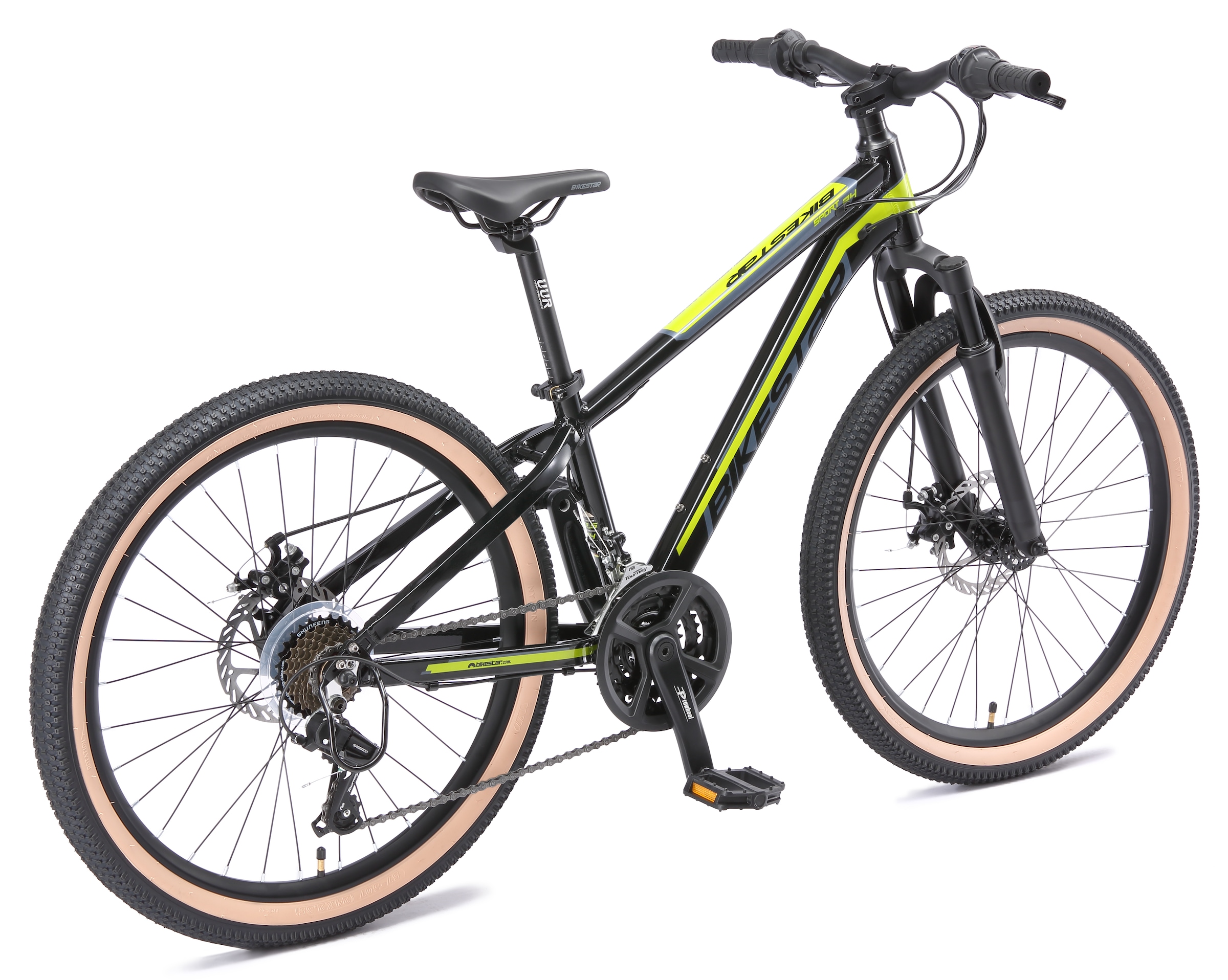 Bikestar Jugendfahrrad 21 Gang Shimano RD-TY21 Schaltwerk Kettenschaltung