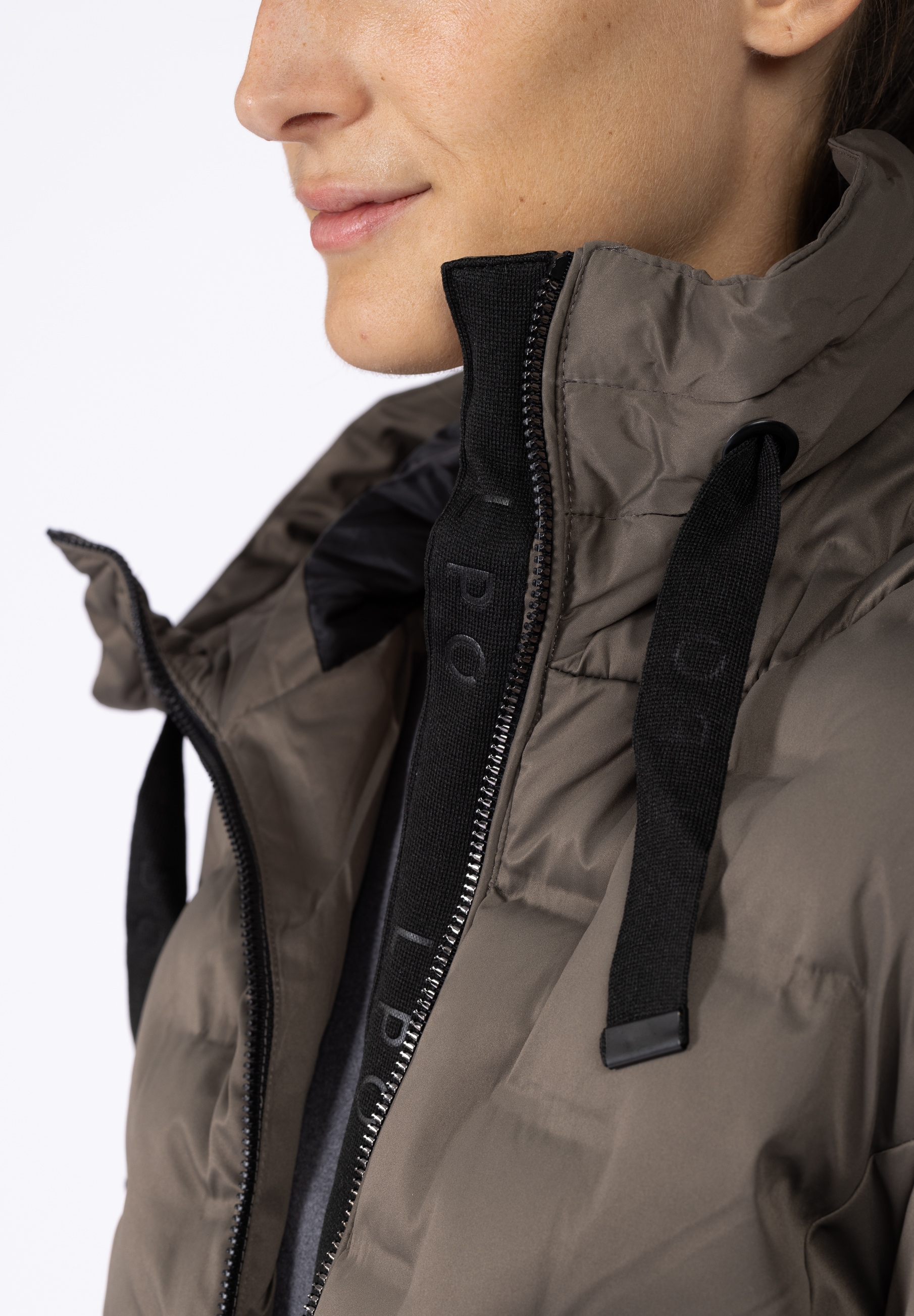 LPO Steppjacke »MARA II LONG«, auch in Großen Größen erhältlich