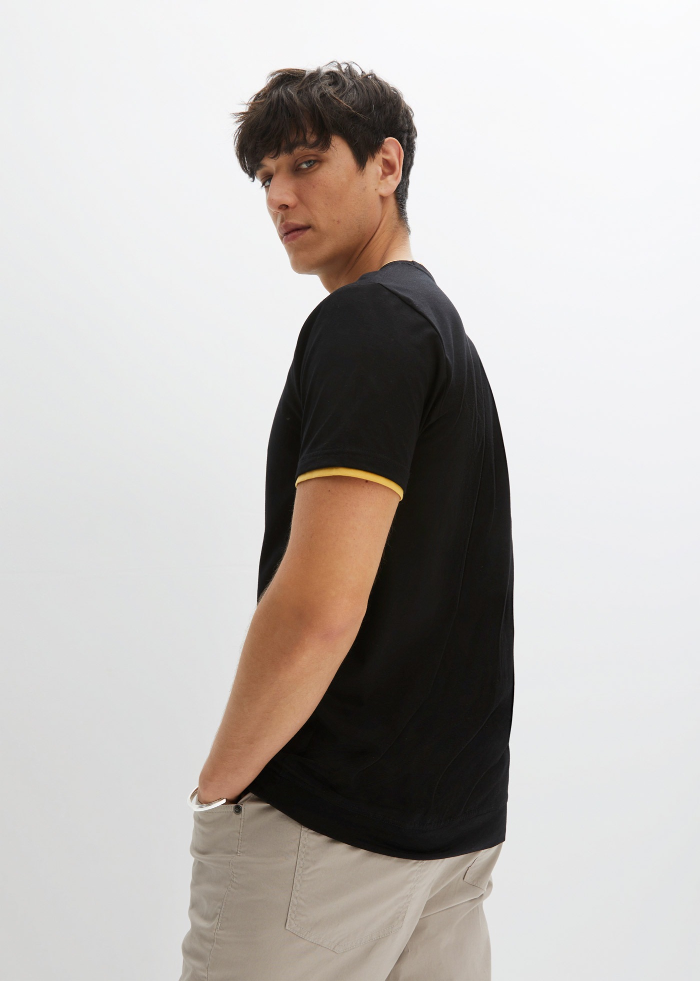 Thumbnail - bonprix T-Shirt "T-Shirt (2er Pack)" Packung, 2, 2 Stk. T-Shirt (2er Pack)