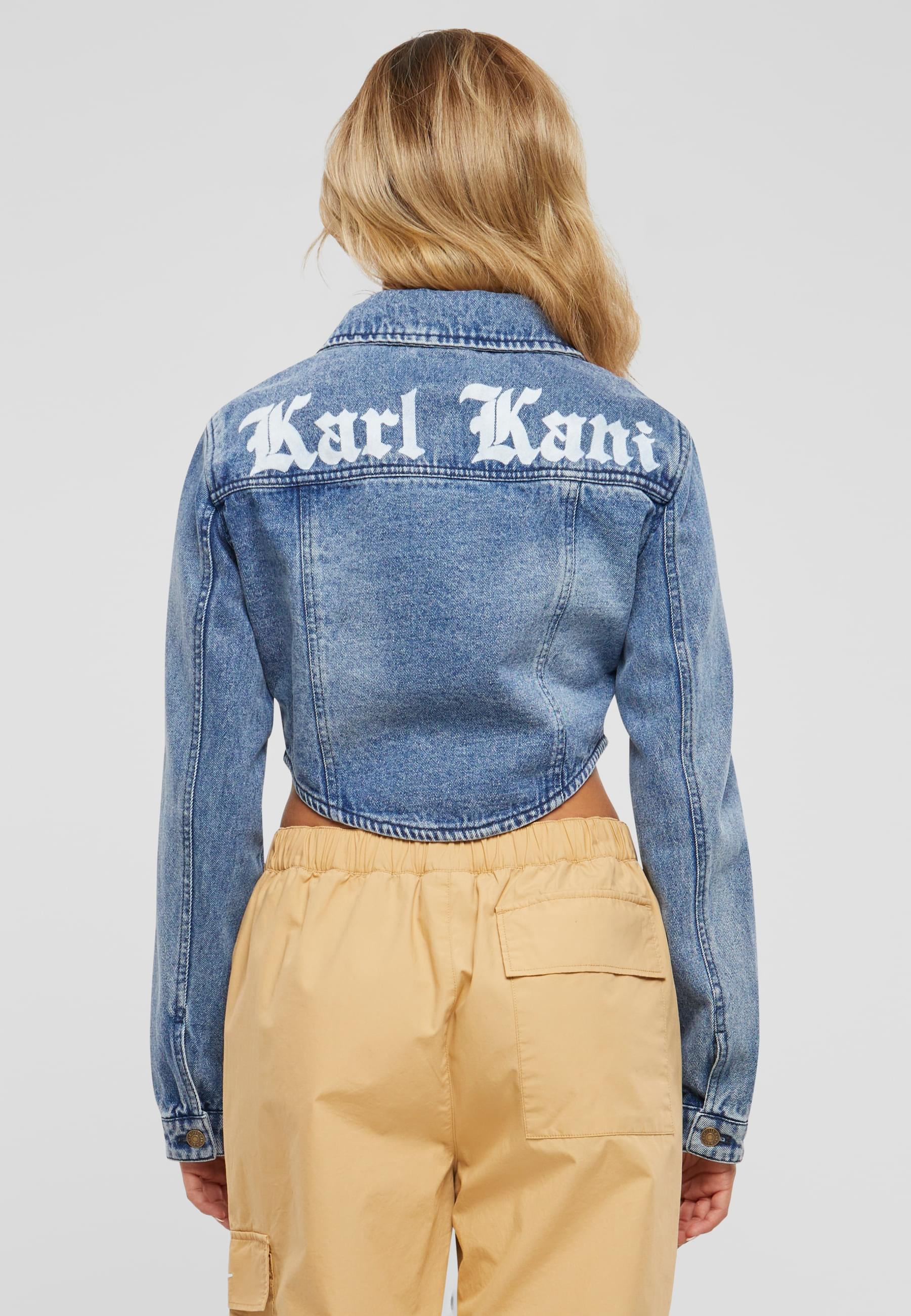 Karl Kani Jeansjacke »Karl Kani Damen«, (1 St.), ohne Kapuze