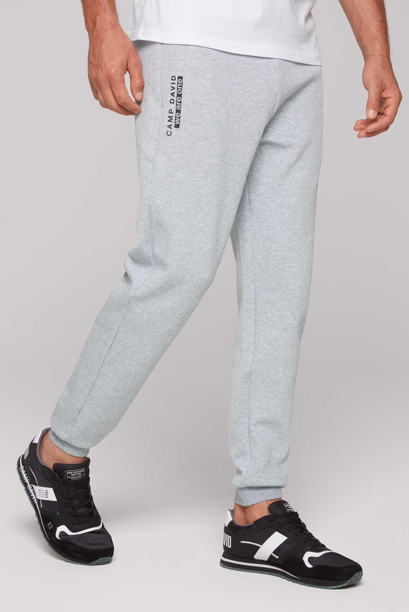 CAMP DAVID Sporthose, mit Elastikbund und Kordel