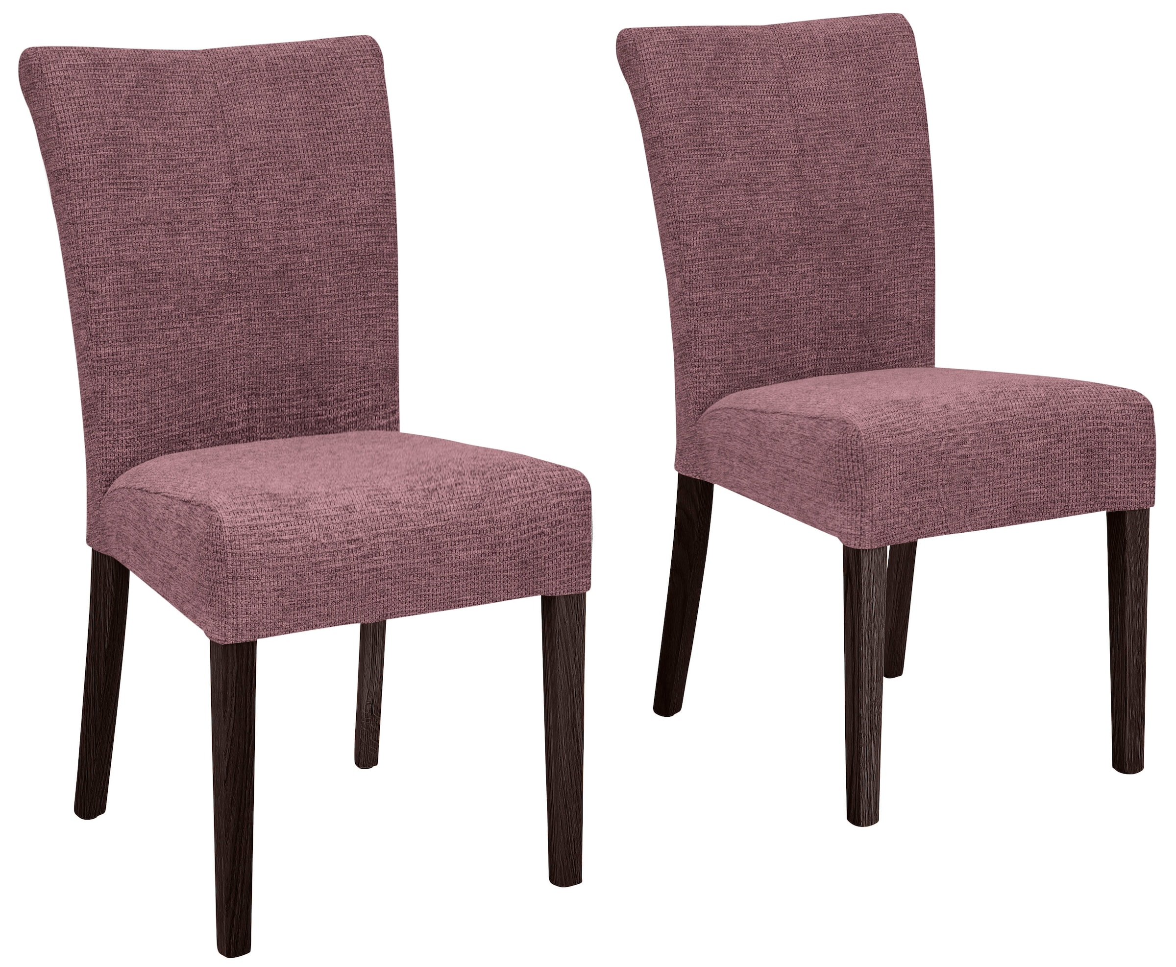 Home affaire "Queen" (Set) 2 Stk.Beine aus massiver Buche, wengefarben lack günstig online kaufen