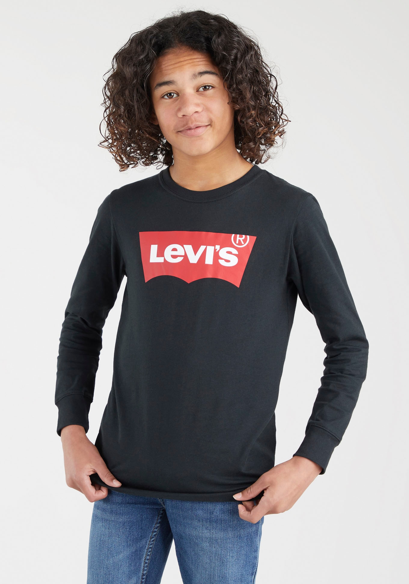 Levi's® Kids Langarmshirt »L/S BATWING TEE«, for BOYS