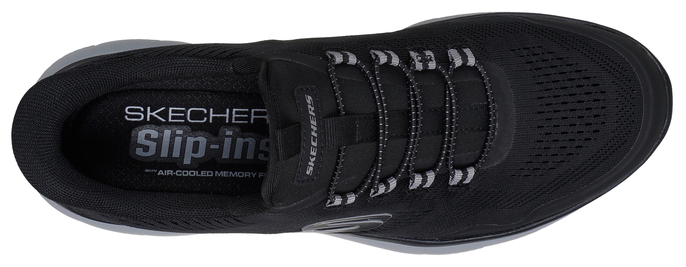 Skechers Slip-On Sneaker »SUMMITS«, Freizeitschuh, Schnürschuh mit Memory Foam