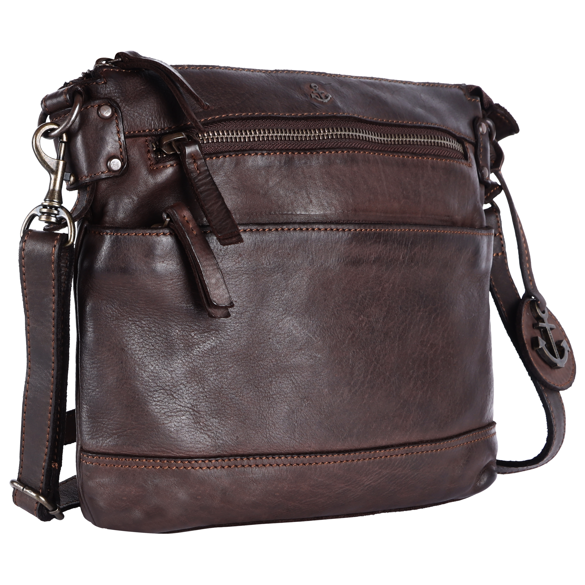 HARBOUR 2nd Umhängetasche »Isalie2« Umhängetasche, Schultertasche, Tragetasche Anker Anhänger