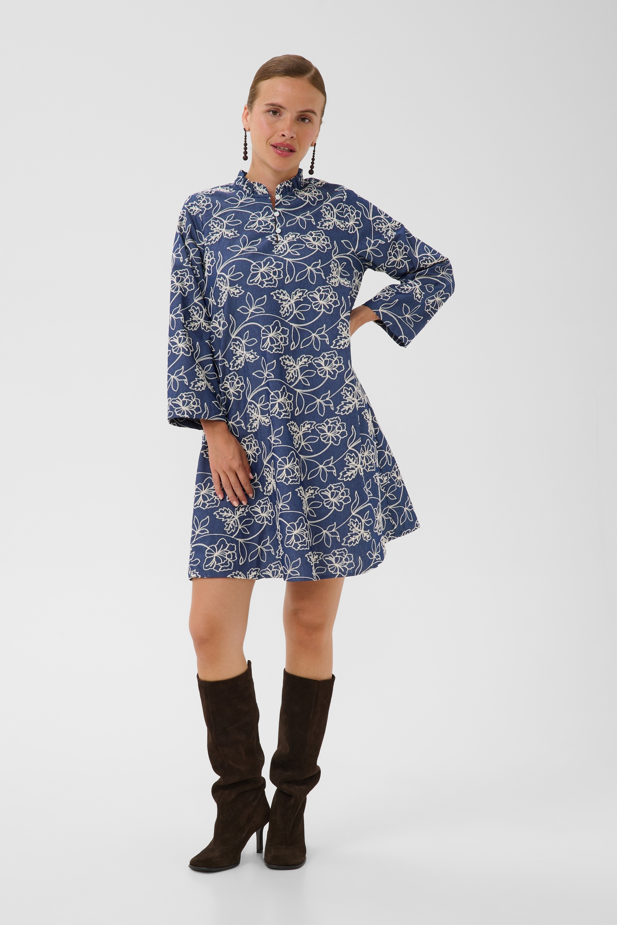 Culture Midikleid »Damen Kleid CUnikola«