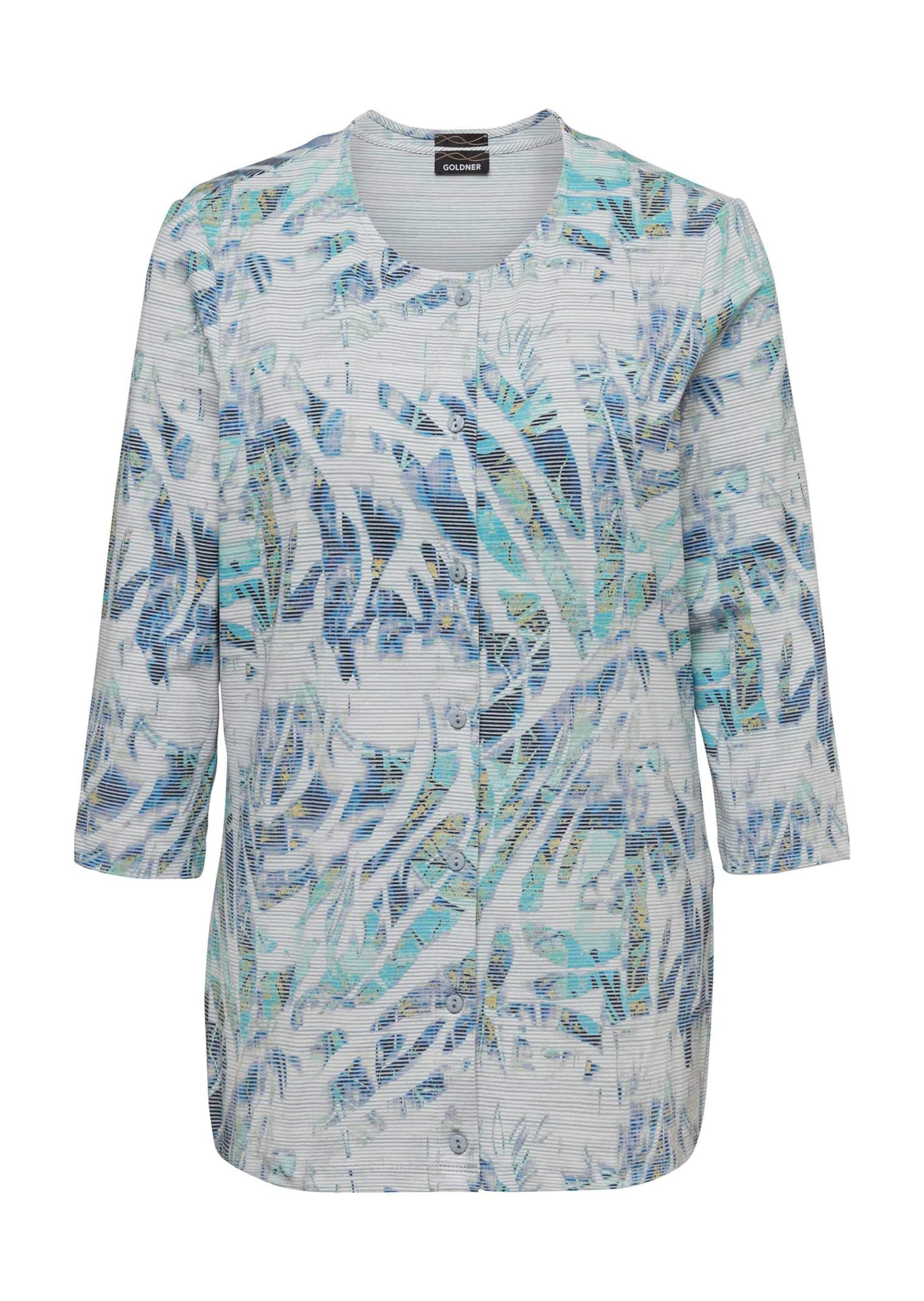 GOLDNER 2-in-1-Shirt "Jersey-Set mit Glitzersteinen" Top mit Glitzersteinchen verziert