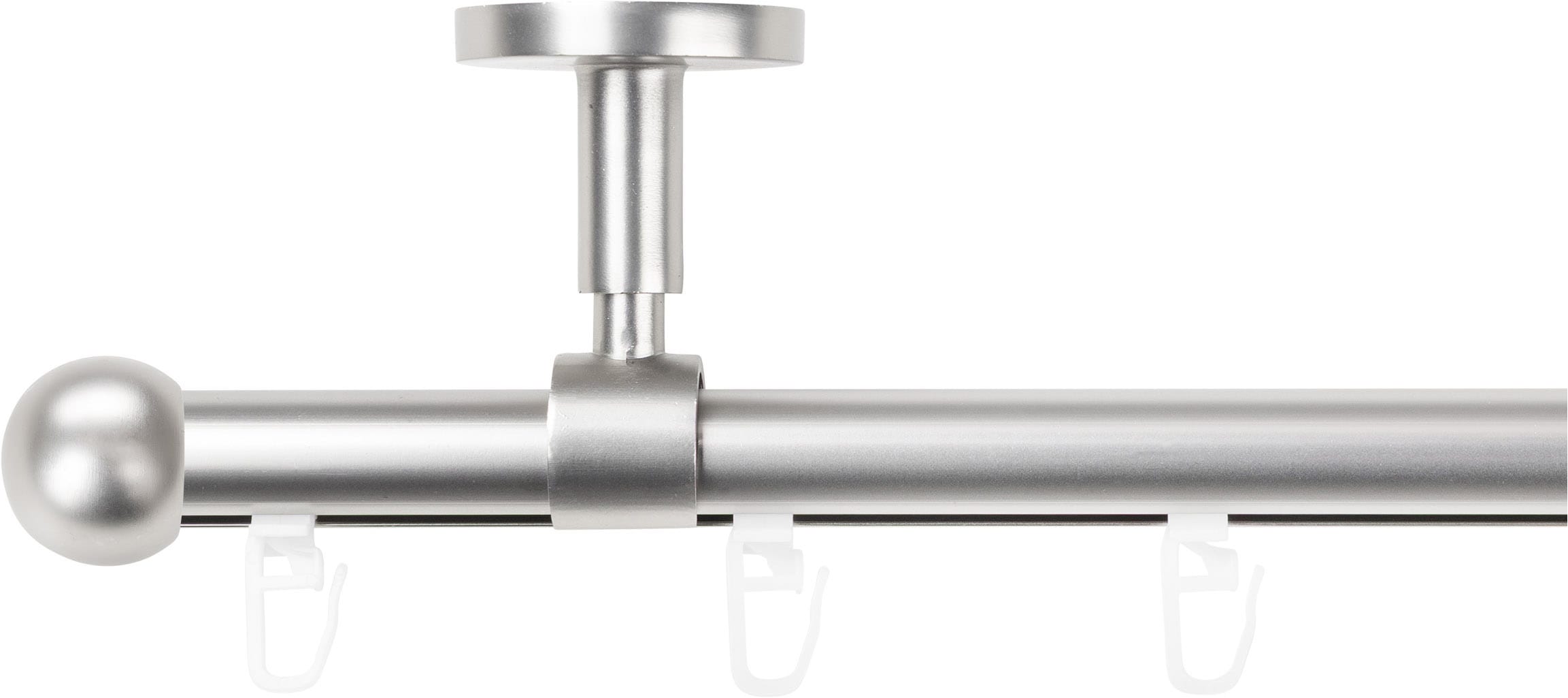 SN DECO GROUP Gardinenstange "Gardinenstange Innenlauf Straßburg Ø 19 mm, 1-läufig, Fixmaß" Ø 19 mm Fixmaß;kürzbar