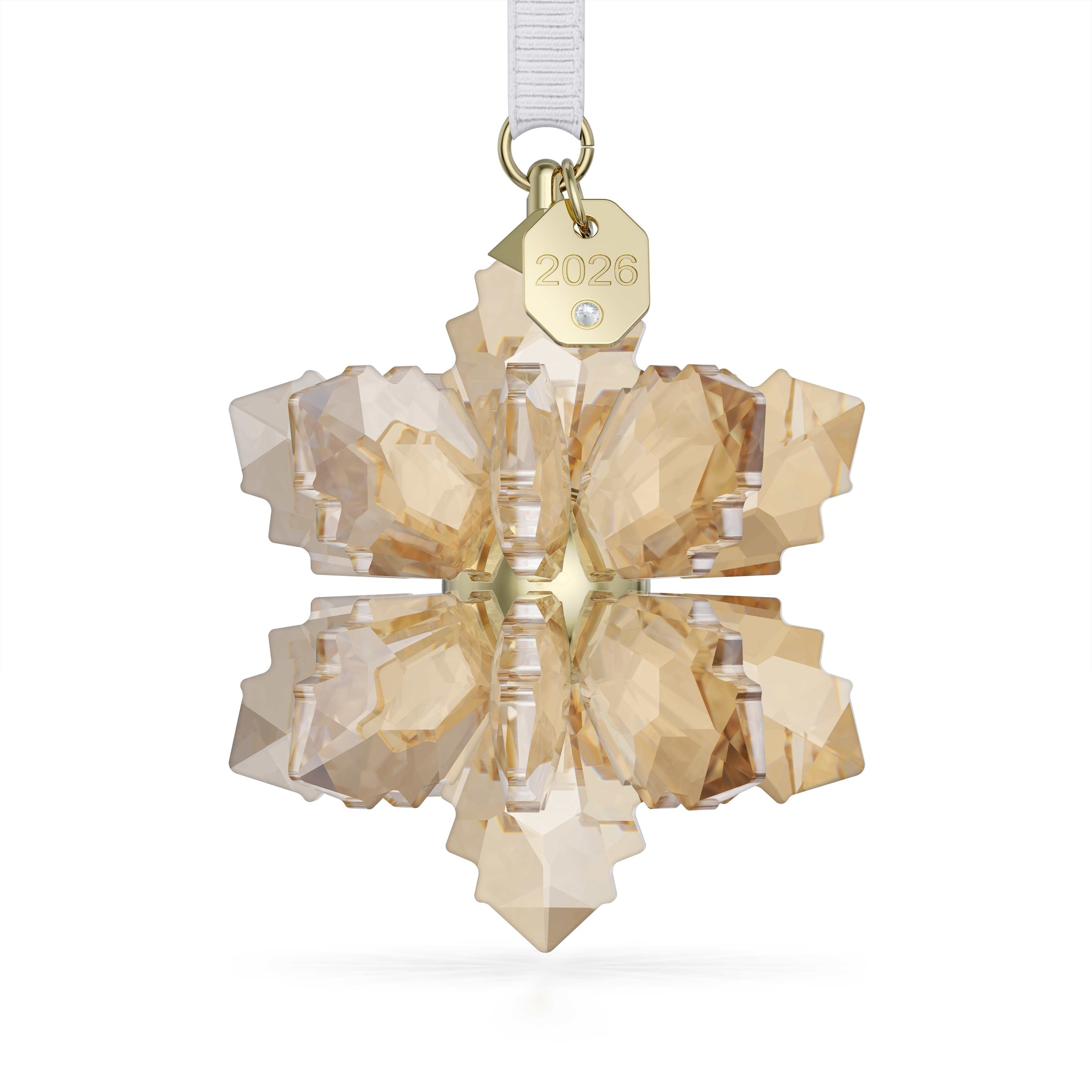 Swarovski Dekohänger »Kristallfigur Sammelfigur Annual Edition Festive 3D Ornament 2026« Swarovski® Kristall