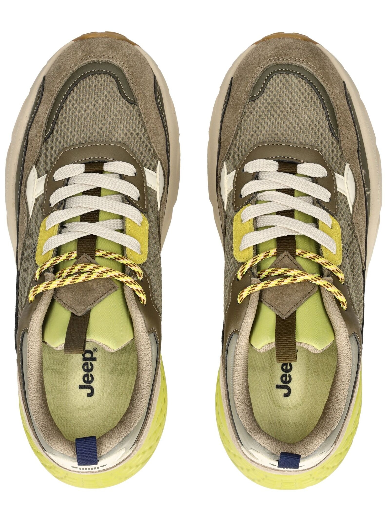 Jeep Sneaker »Jeep Sneaker Lederimitat/Textil«