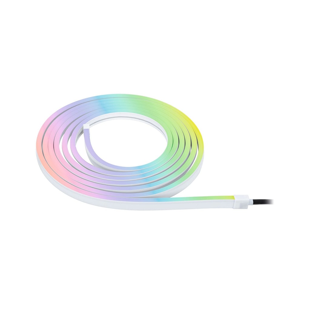 Paulmann LED Gartenstrahler »Plug & Shine Stripe Smooth Einzelstripe IP67 RGBW+ 22W Weiß«, 1 flammig-flammig
