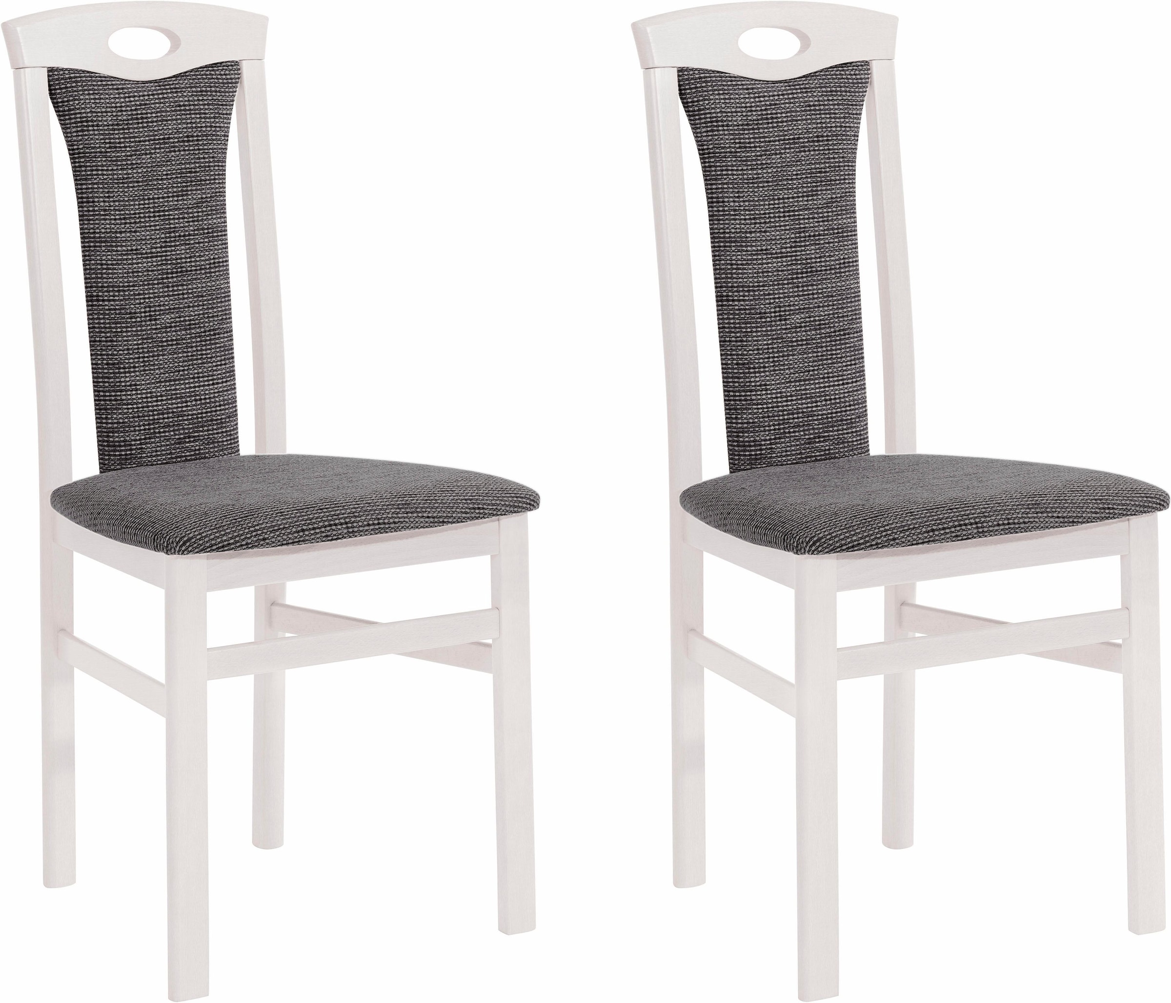 Home affaire 4-Fußstuhl "Kasia" (Set) 2 Stk. Struktur günstig online kaufen
