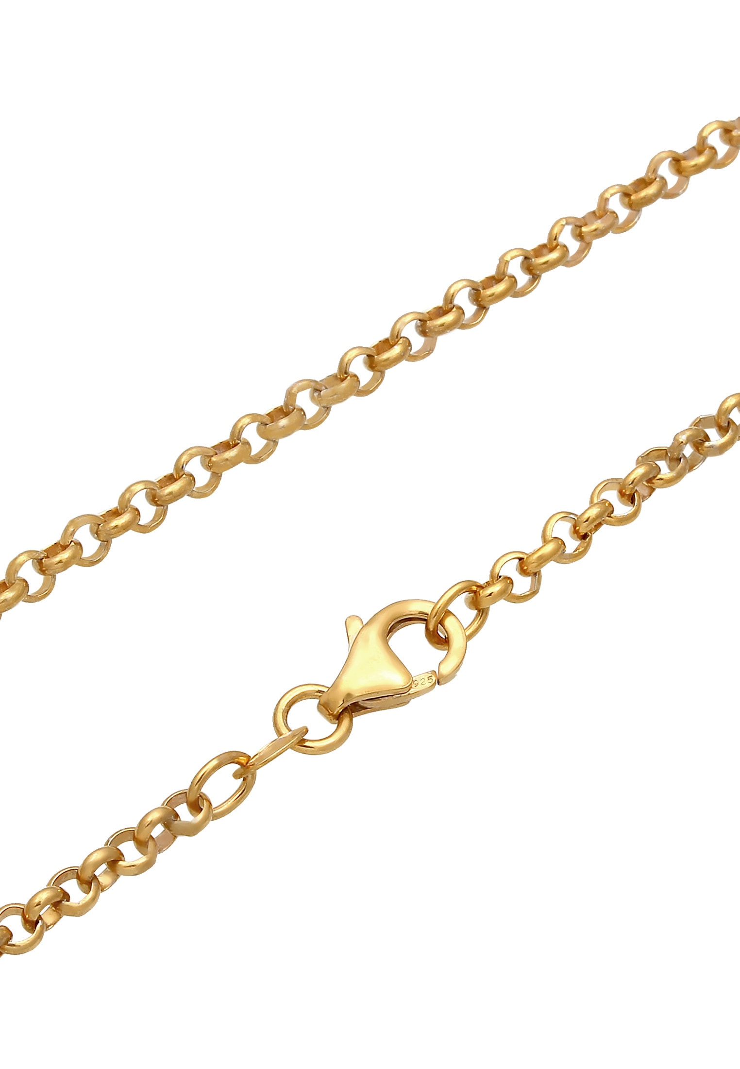 Elli Collierkettchen »Choker Y-kette mit Kreis 925 Silber«