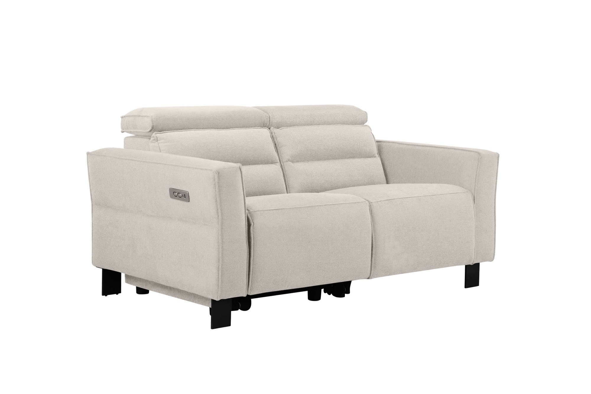 Places of Style 2-Sitzer »Carpari, 162 cm, mit manueller od. elektrischer Relaxfunktion«, (USB A/C), sowie Kopfteilverstellung
