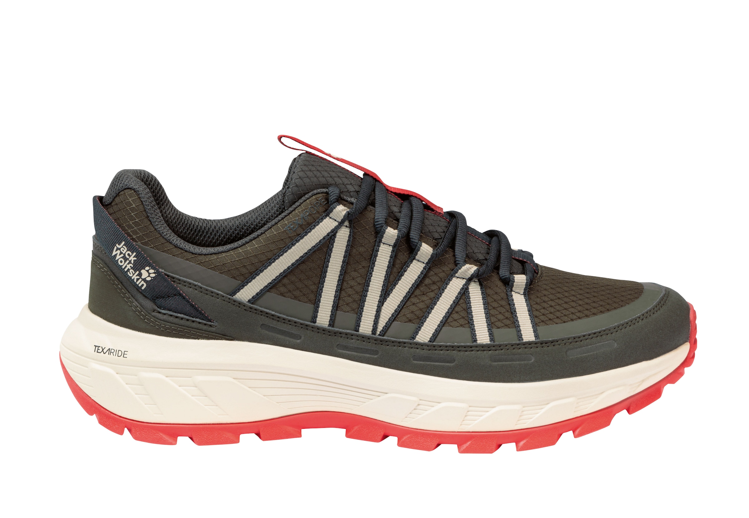 Jack Wolfskin Wanderschuh »WILD HIKE TEXAPORE LOW M«  wasserdicht, Trekkingschuh